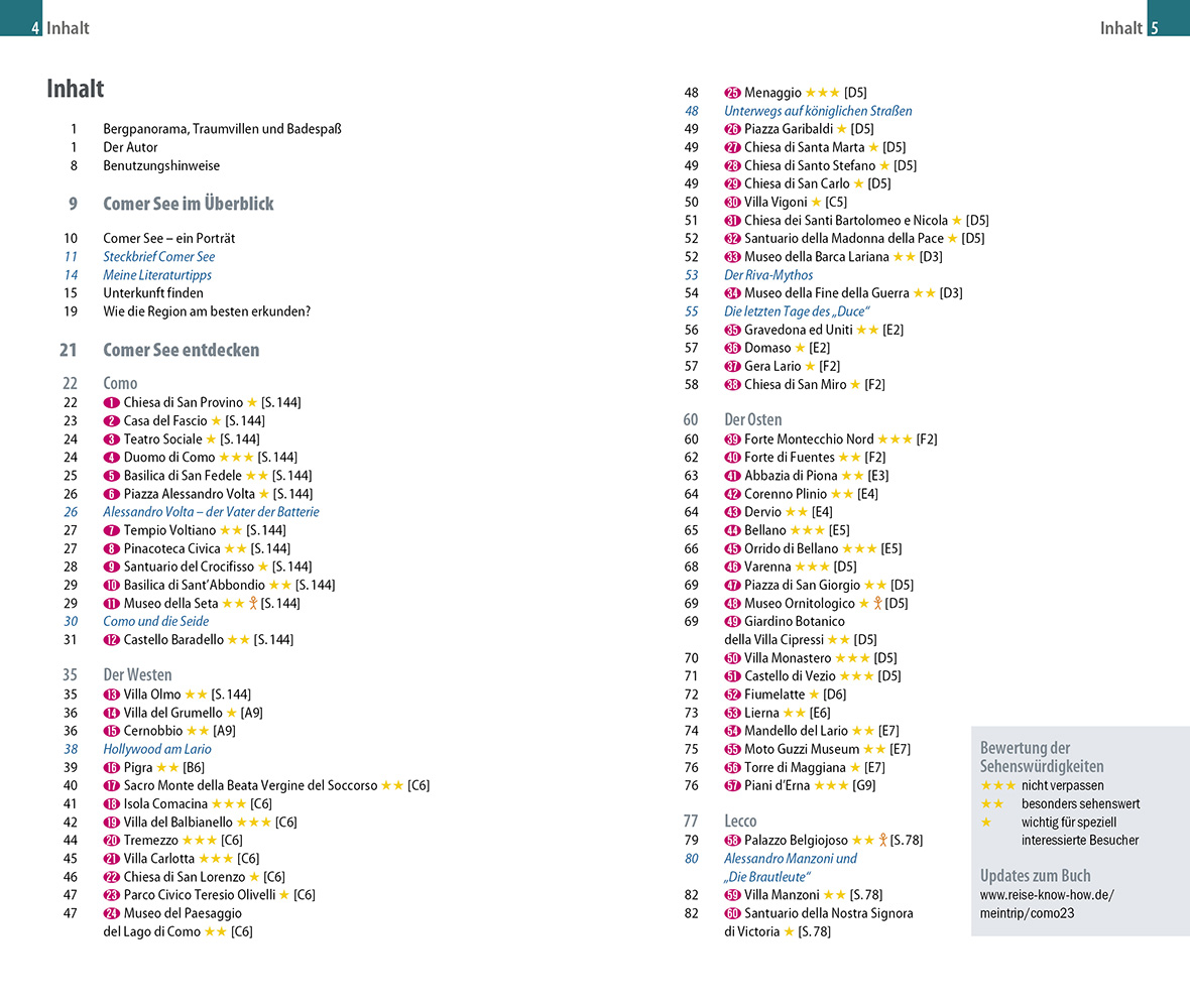 Reise Know-How MeinTrip Comer See