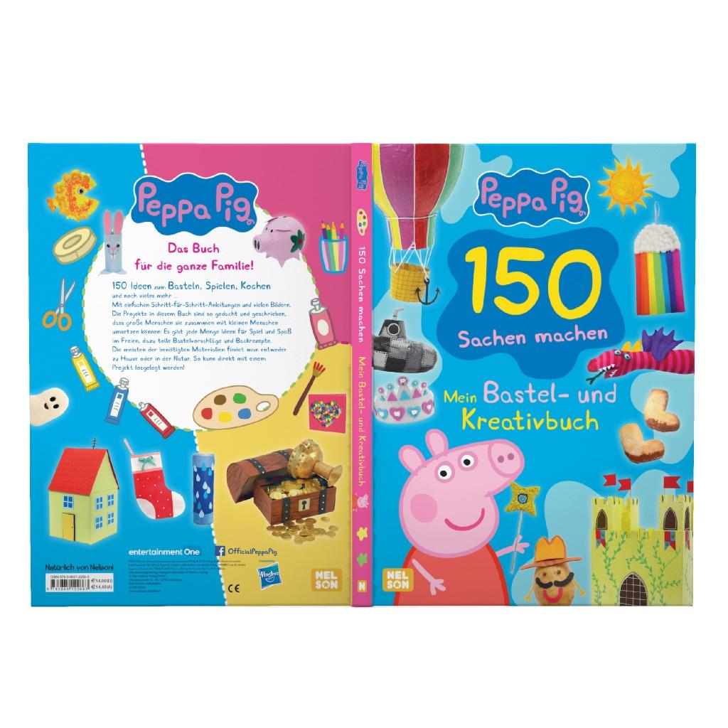 Peppa Wutz Mitmachbuch: 150 Sachen machen - Mein Bastel - und Kreativbuch