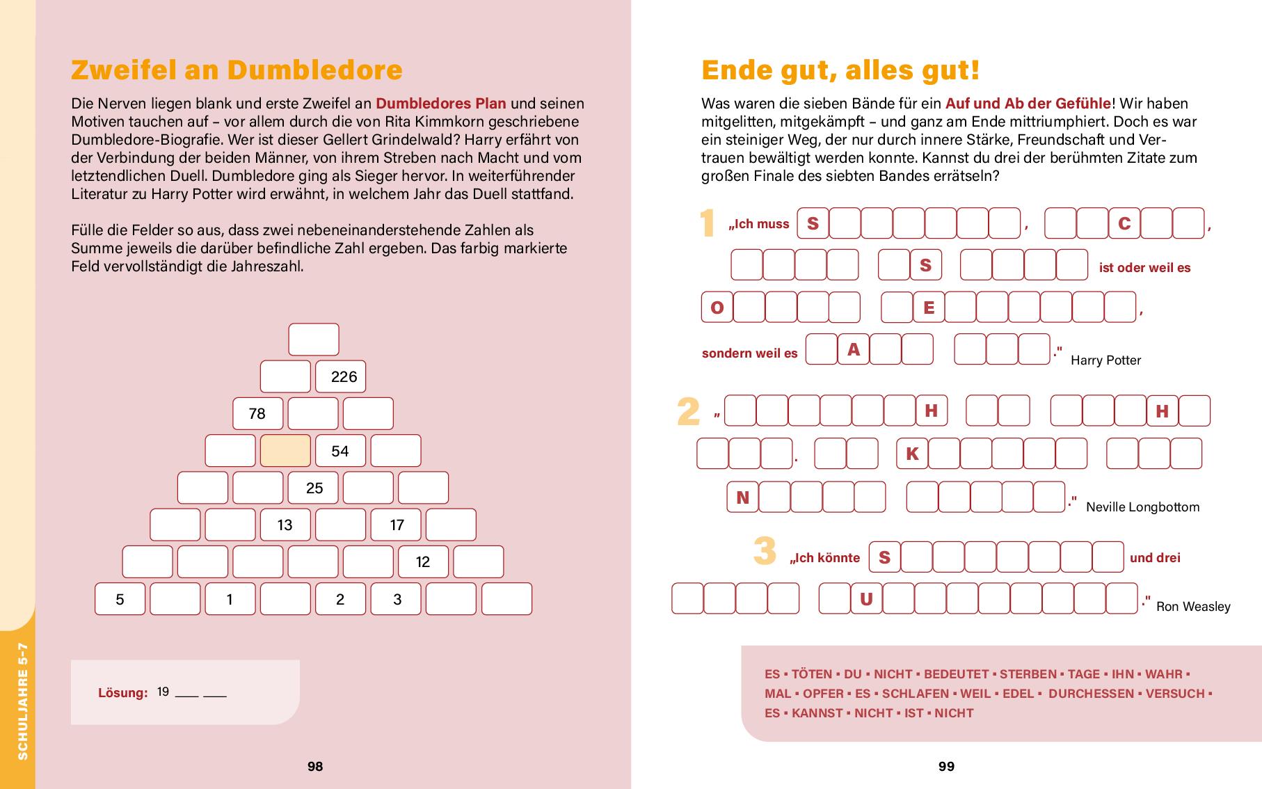 Potterversum I Wissen in Rätseln