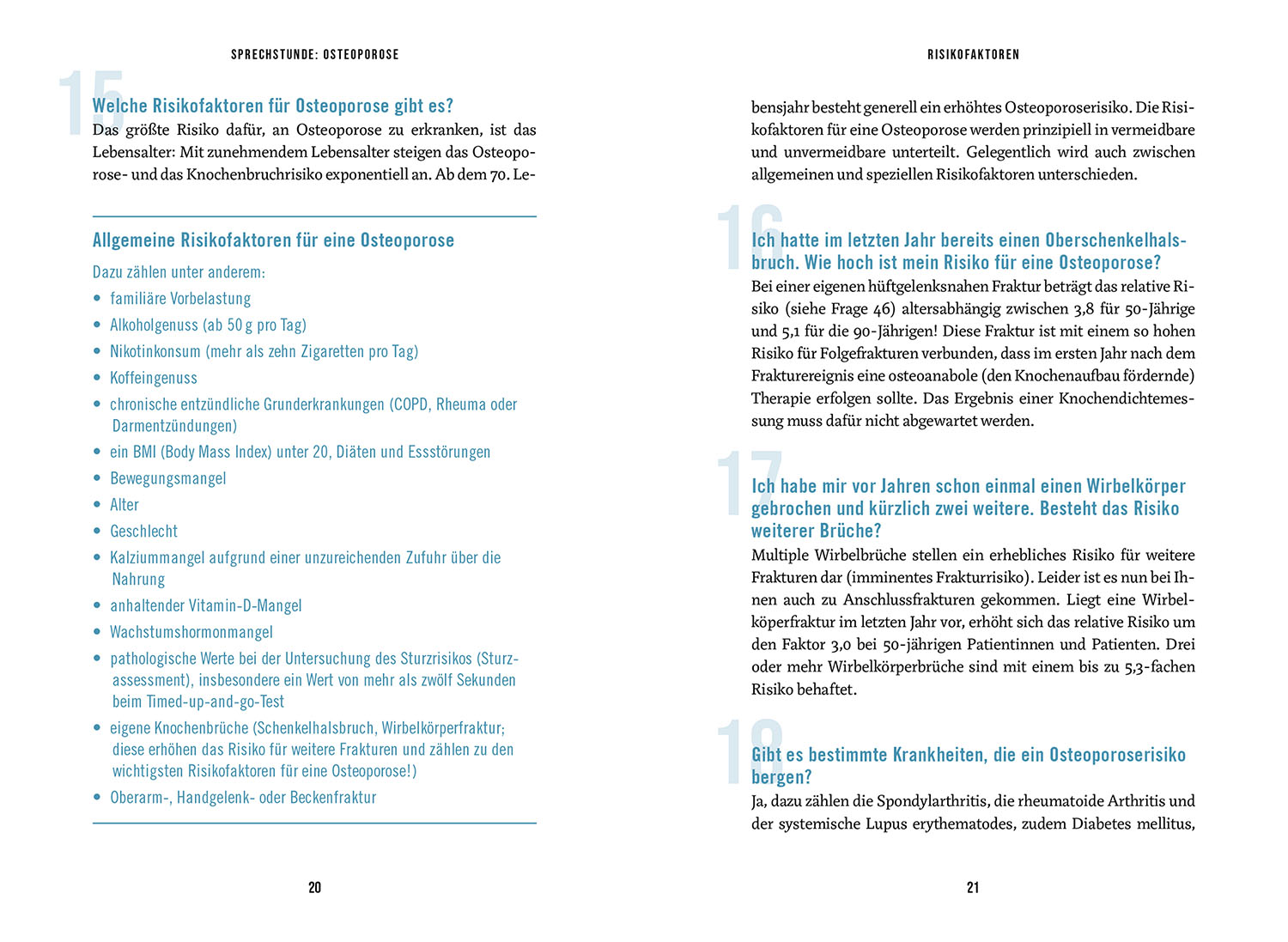 In der Sprechstunde: Osteoporose