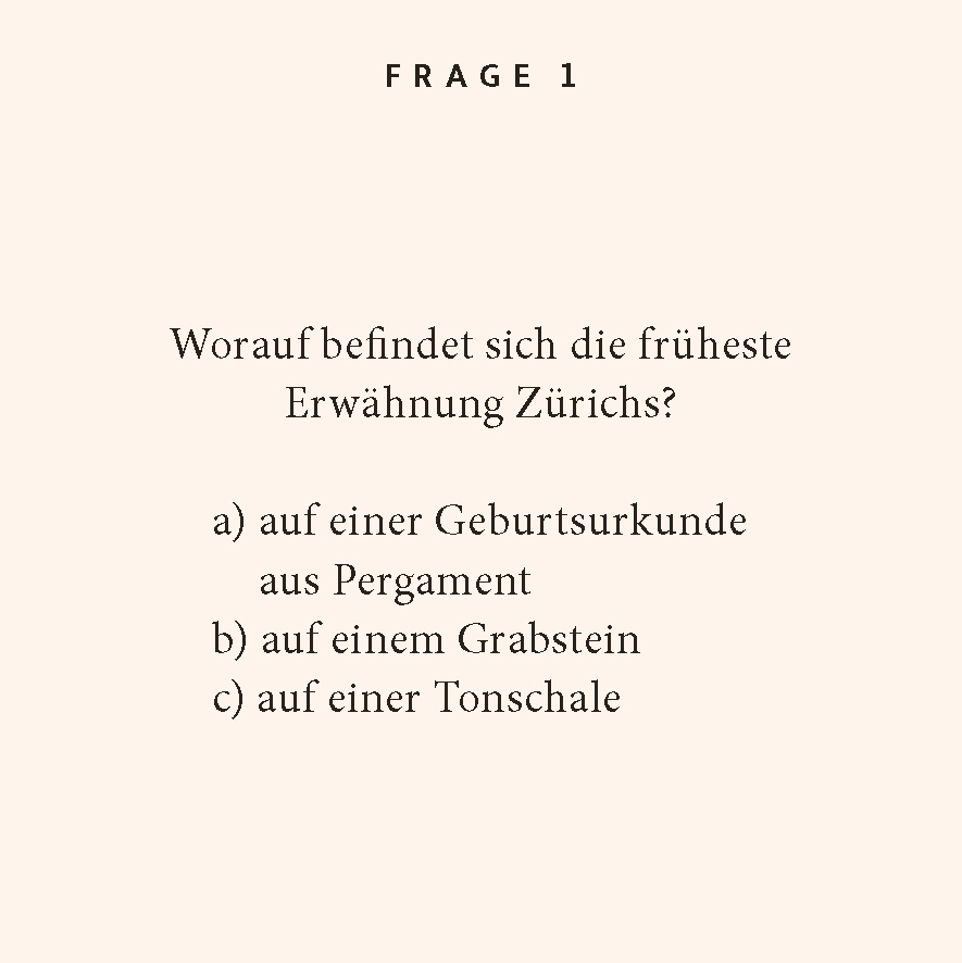 Zürich-Quiz