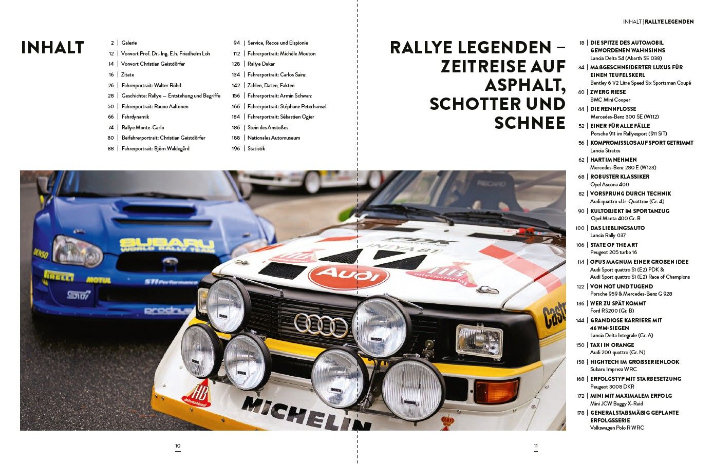 Rallye Legenden - Zeitreise auf Asphalt, Schotter und Schnee