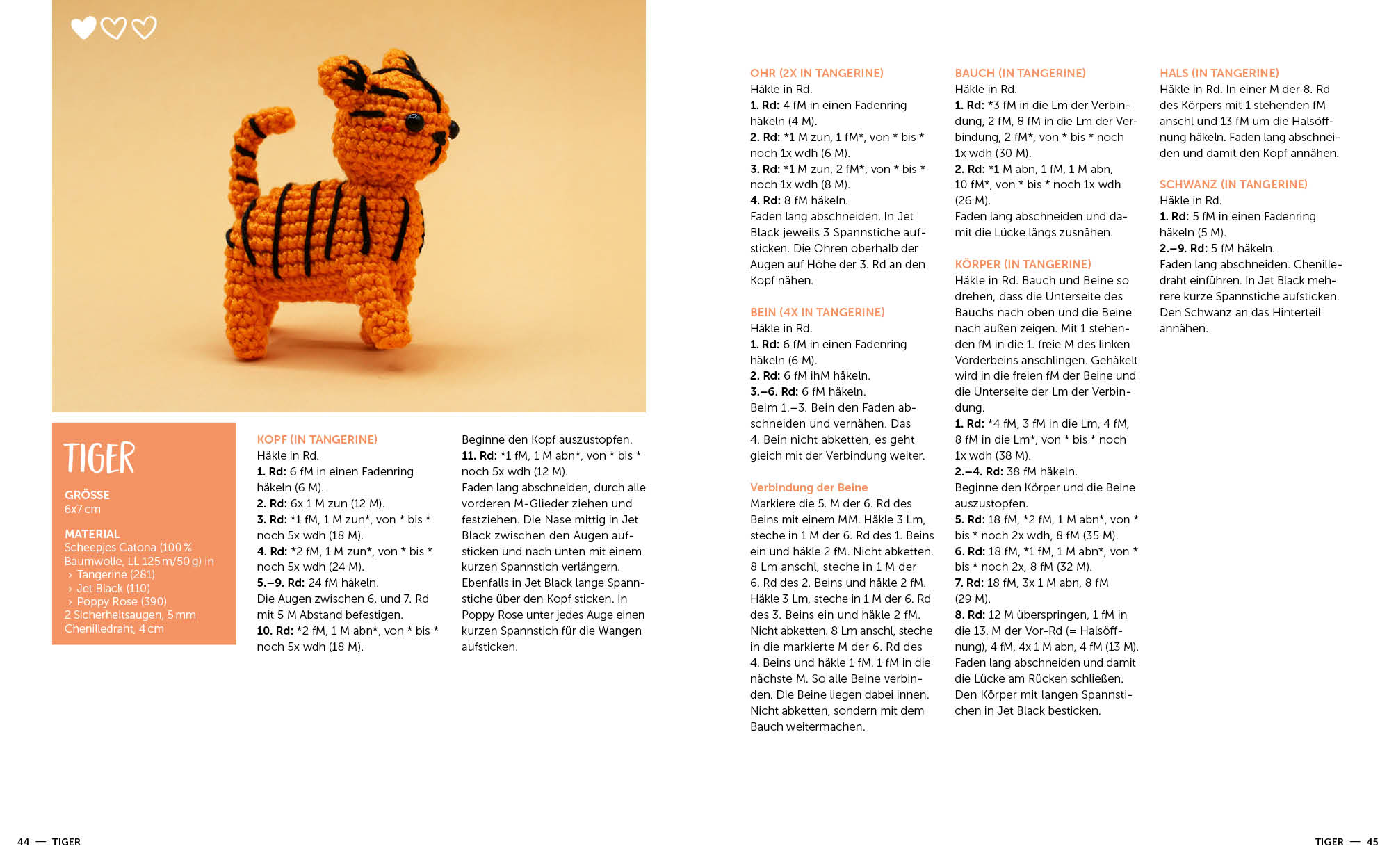 Sweet Minis häkeln – 23 wilde Dschungeltiere