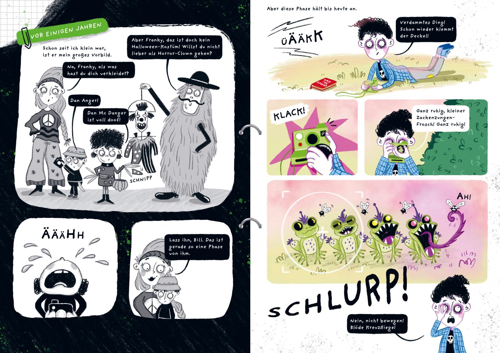 Franky 1: Meine schräge Zombie-Familie, Schrumpfdrachen und andere Katastrophen