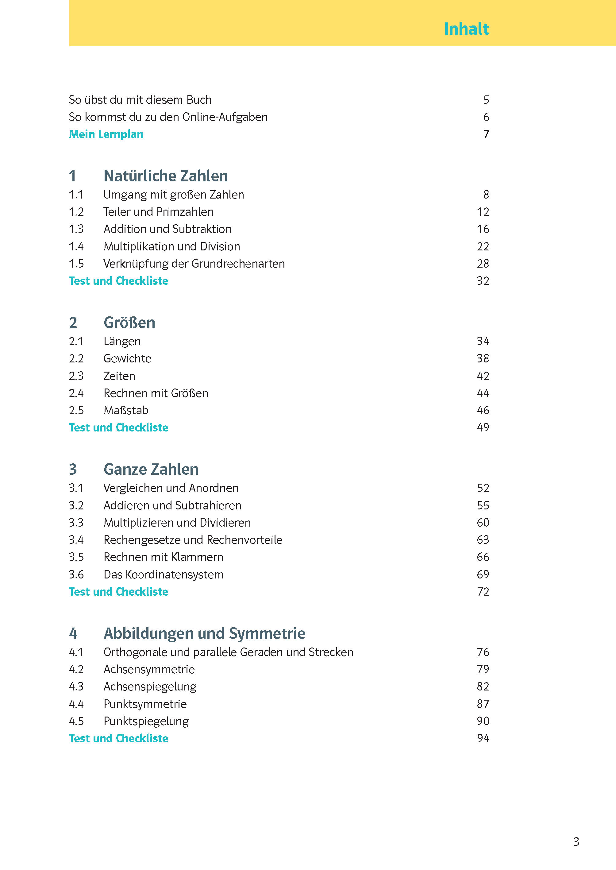 Klett KomplettTrainer Gymnasium Mathematik 5. Klasse