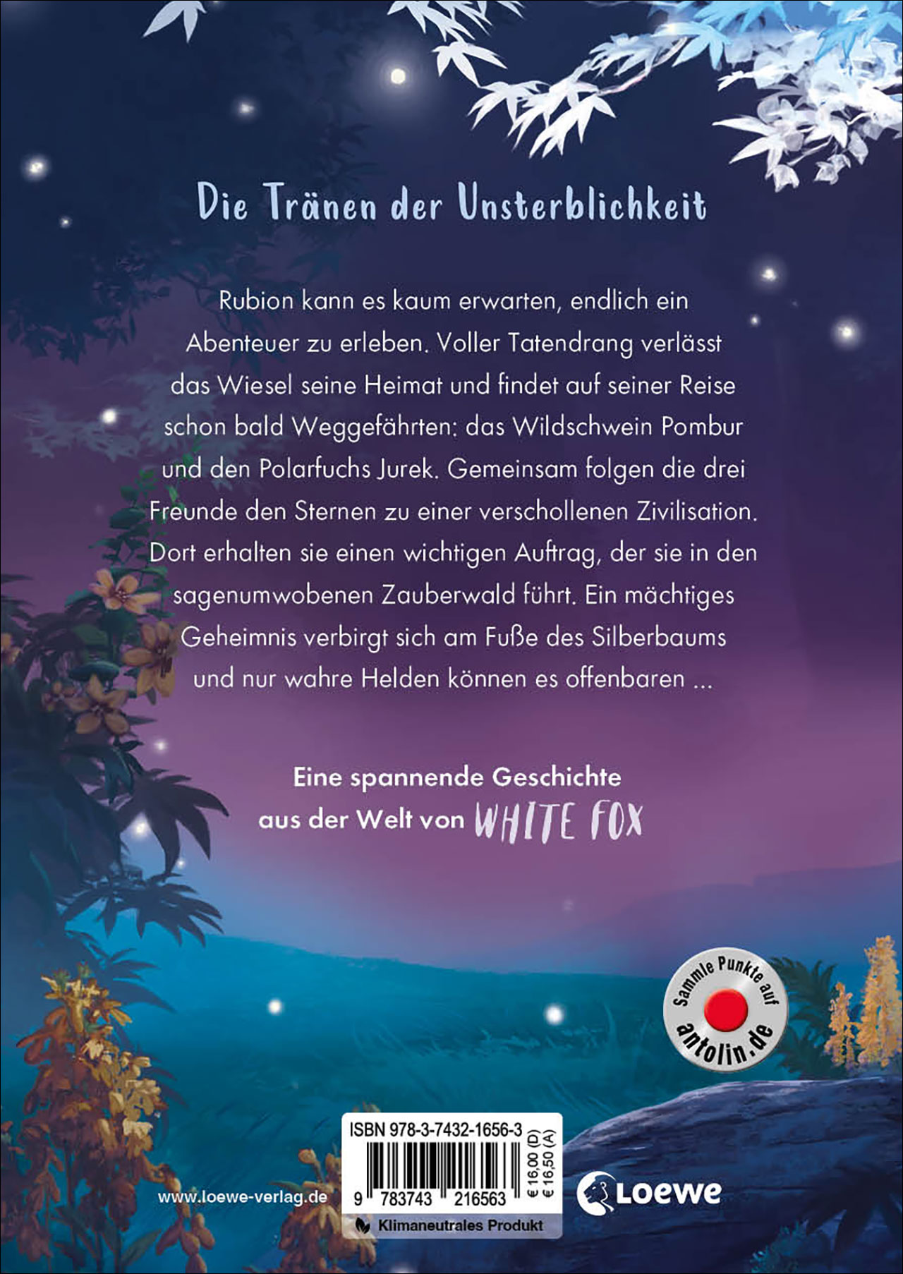 White Fox Chroniken (Band 1) - Das Geheimnis des Silberbaums