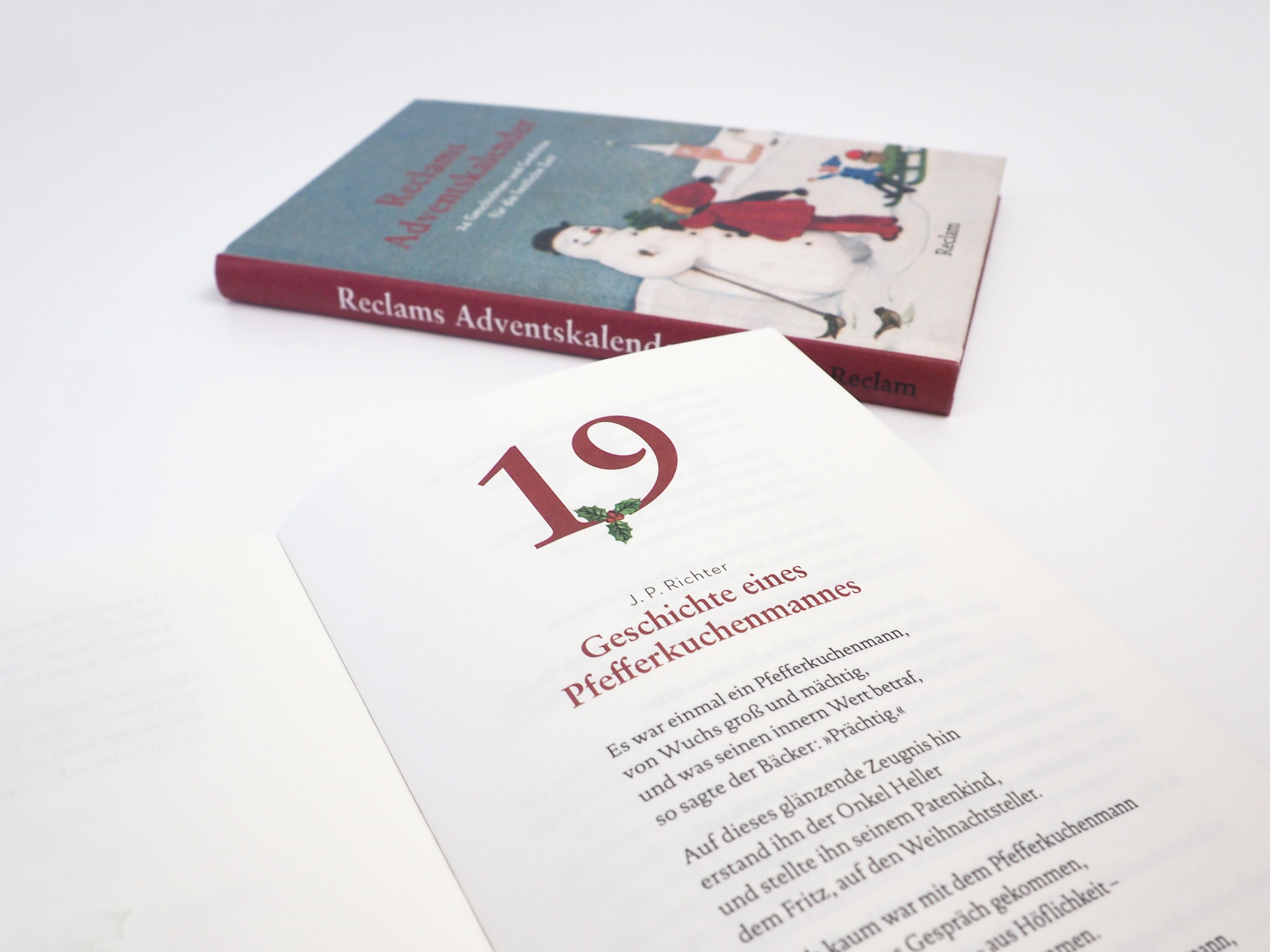 Reclams Adventskalender. 24 Geschichten und Gedichte für die festliche Zeit