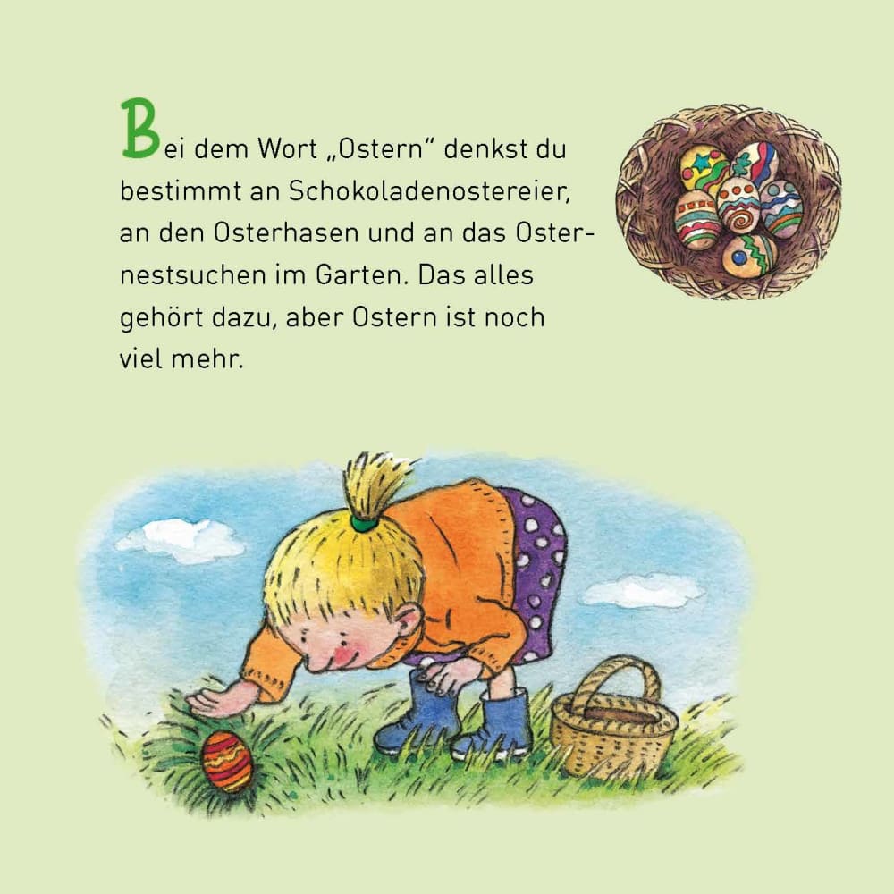 Ostern. Mini-Bilderbuch.