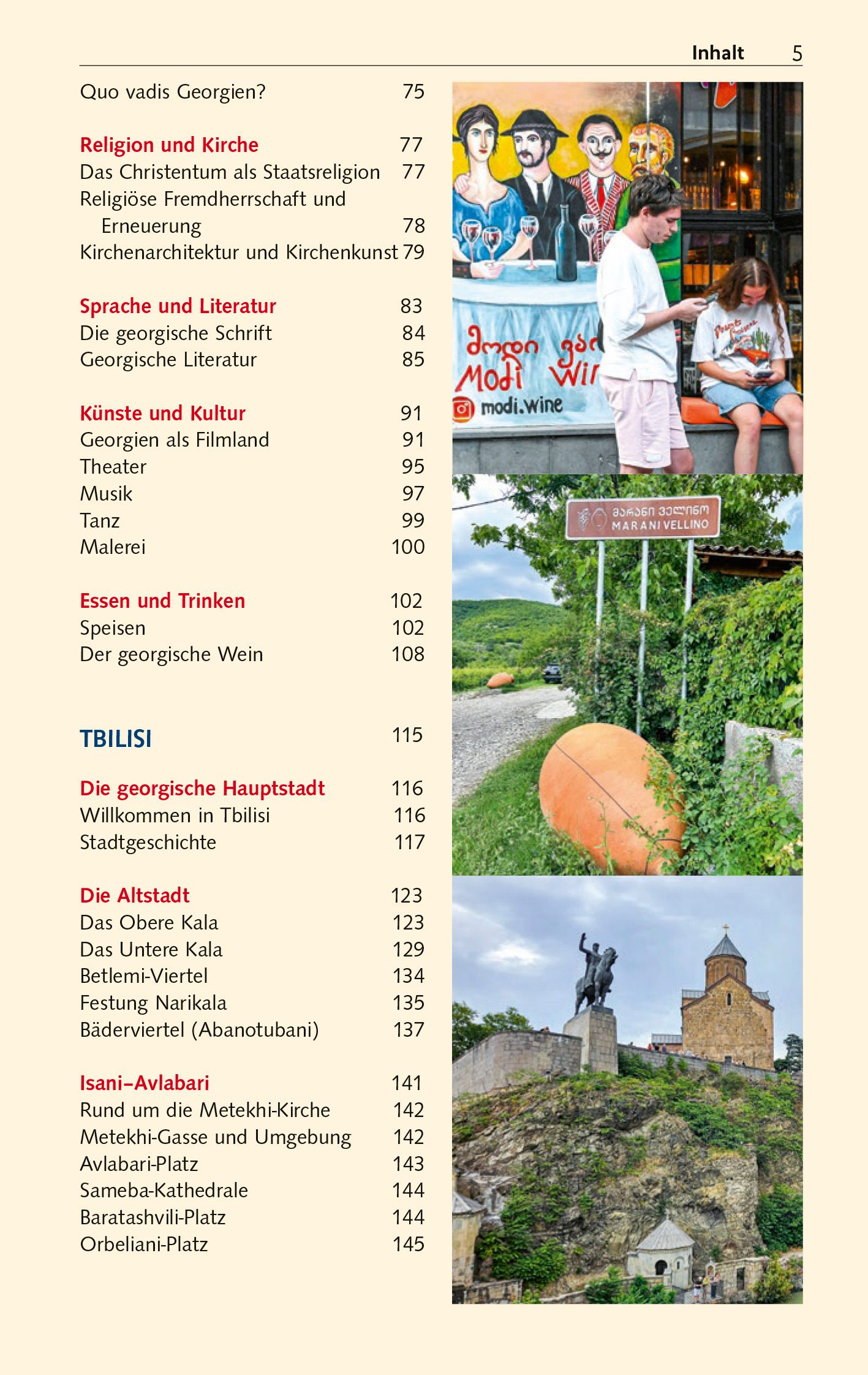 TRESCHER Reiseführer Georgien
