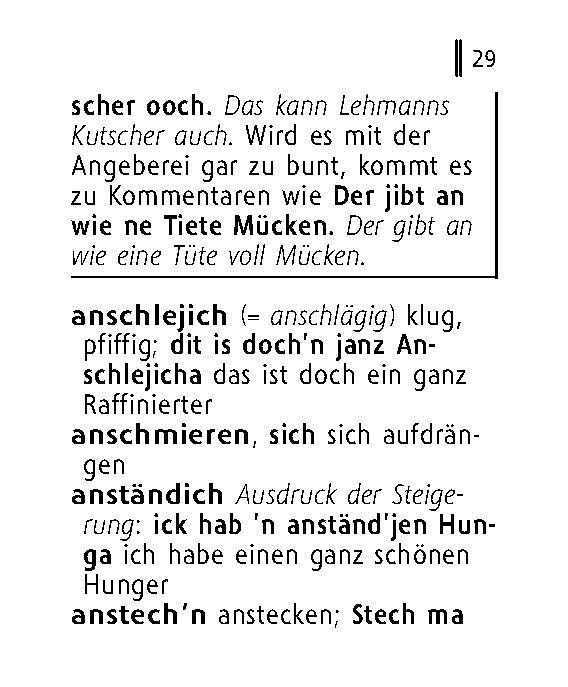 Langenscheidt Lilliput Berlinerisch
