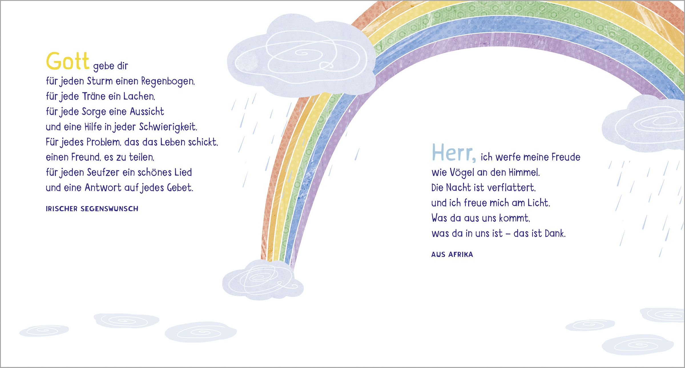 Gott ist mit dir am Abend und am Morgen