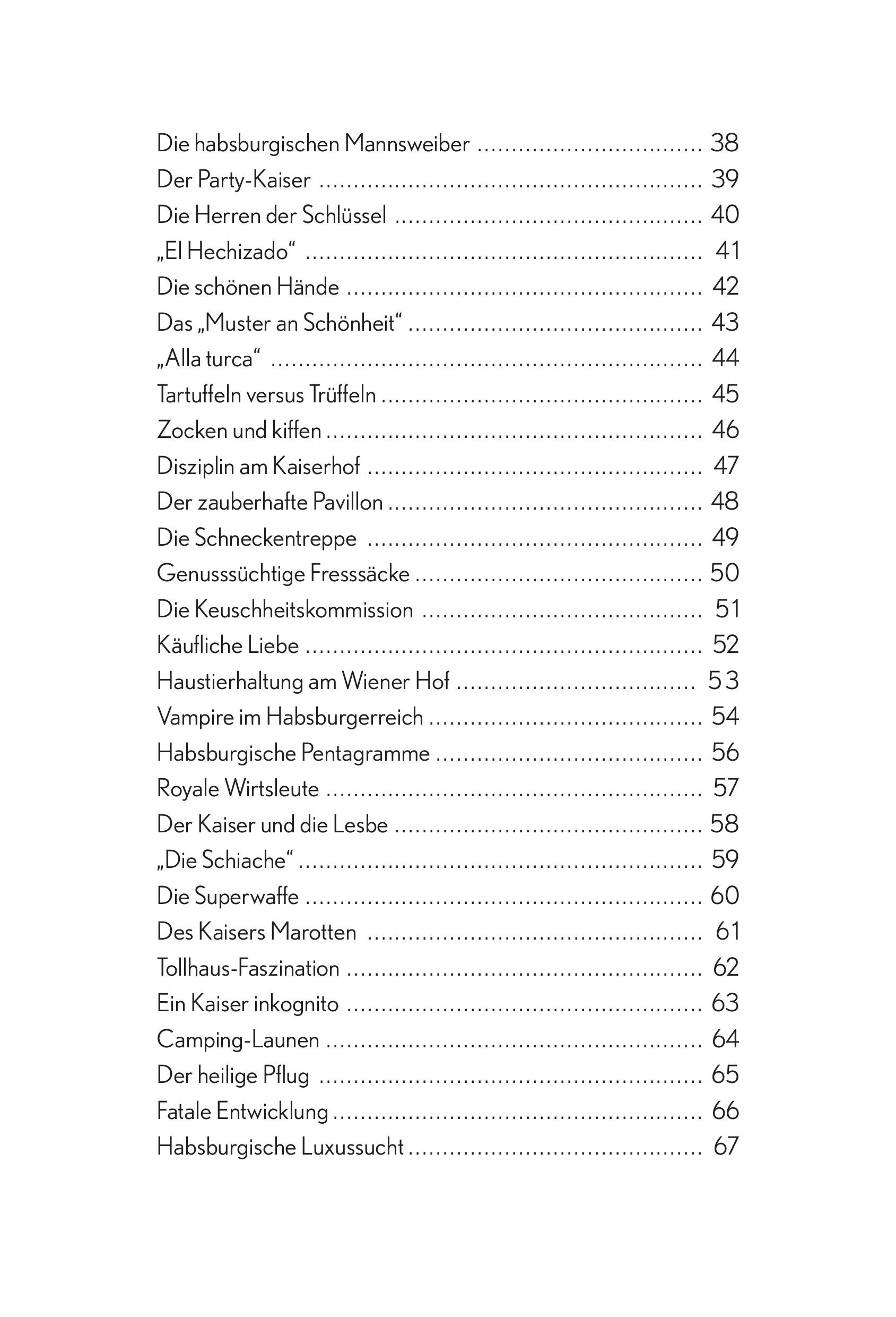 Diese Habsburger - Eine Sammlung skurriler und unterhaltsamer Fakten