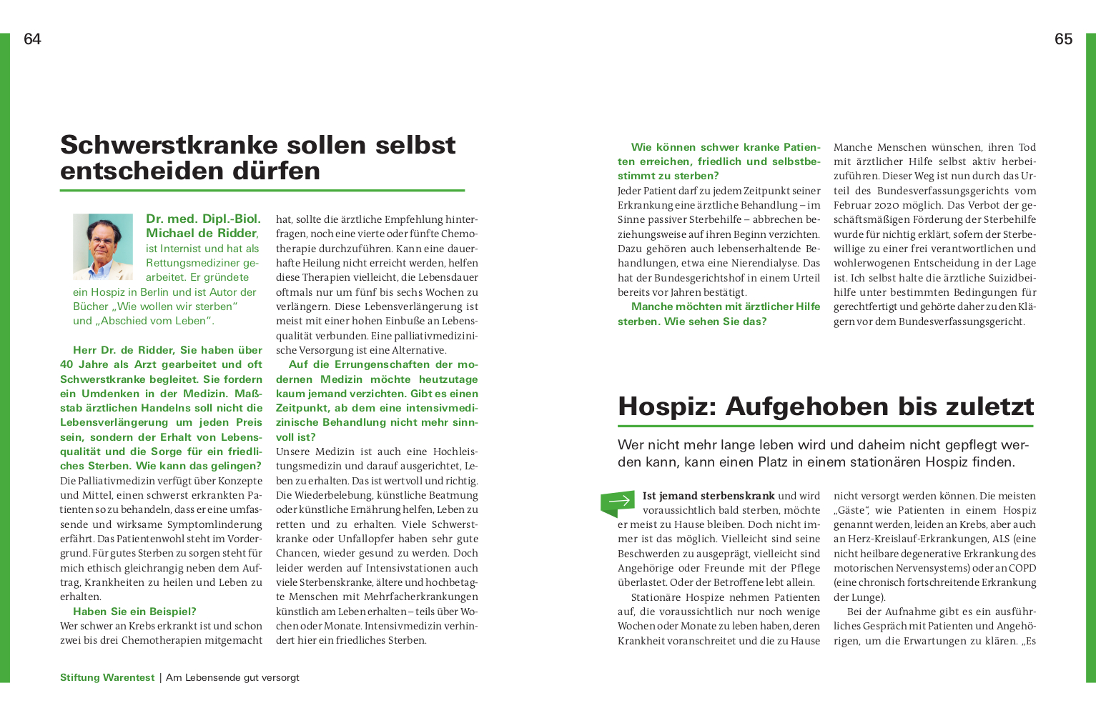 Meine Patientenverfügung