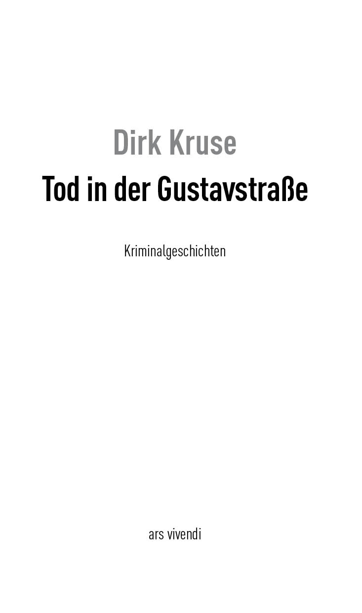 Tod in der Gustavstraße