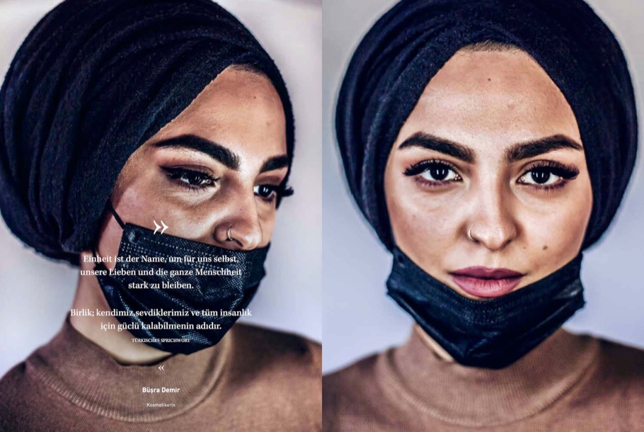 #behindthemask – Menschen hinter Masken