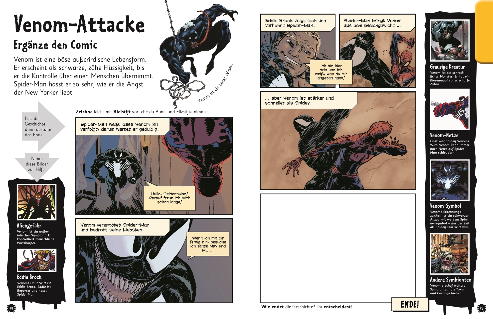 Das Mach-Malbuch Marvel Spider-Man