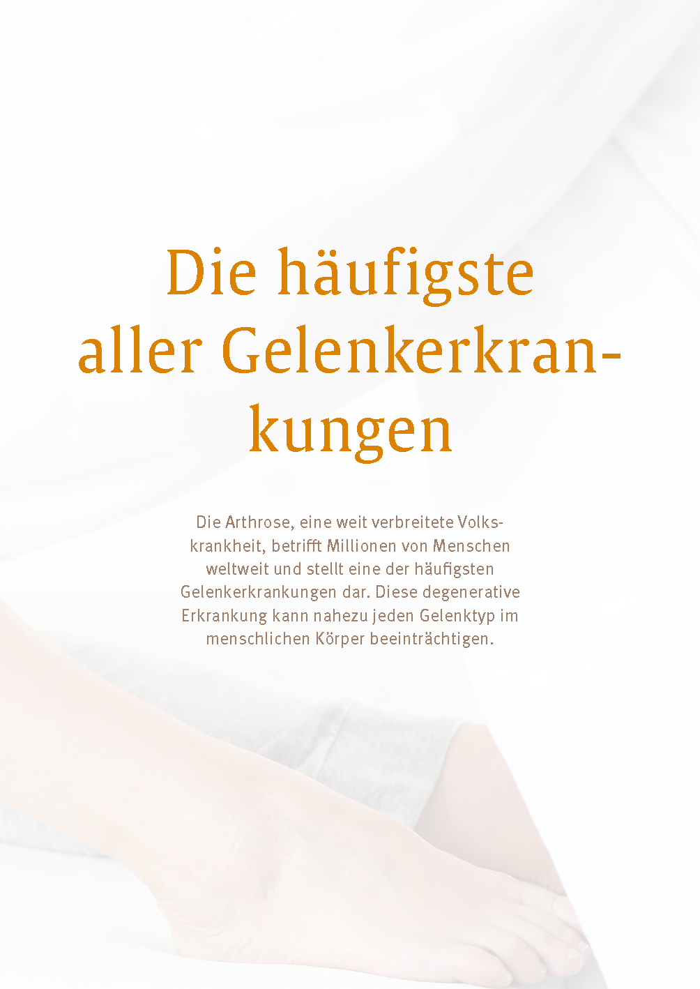 Expertenwissen: Arthrose