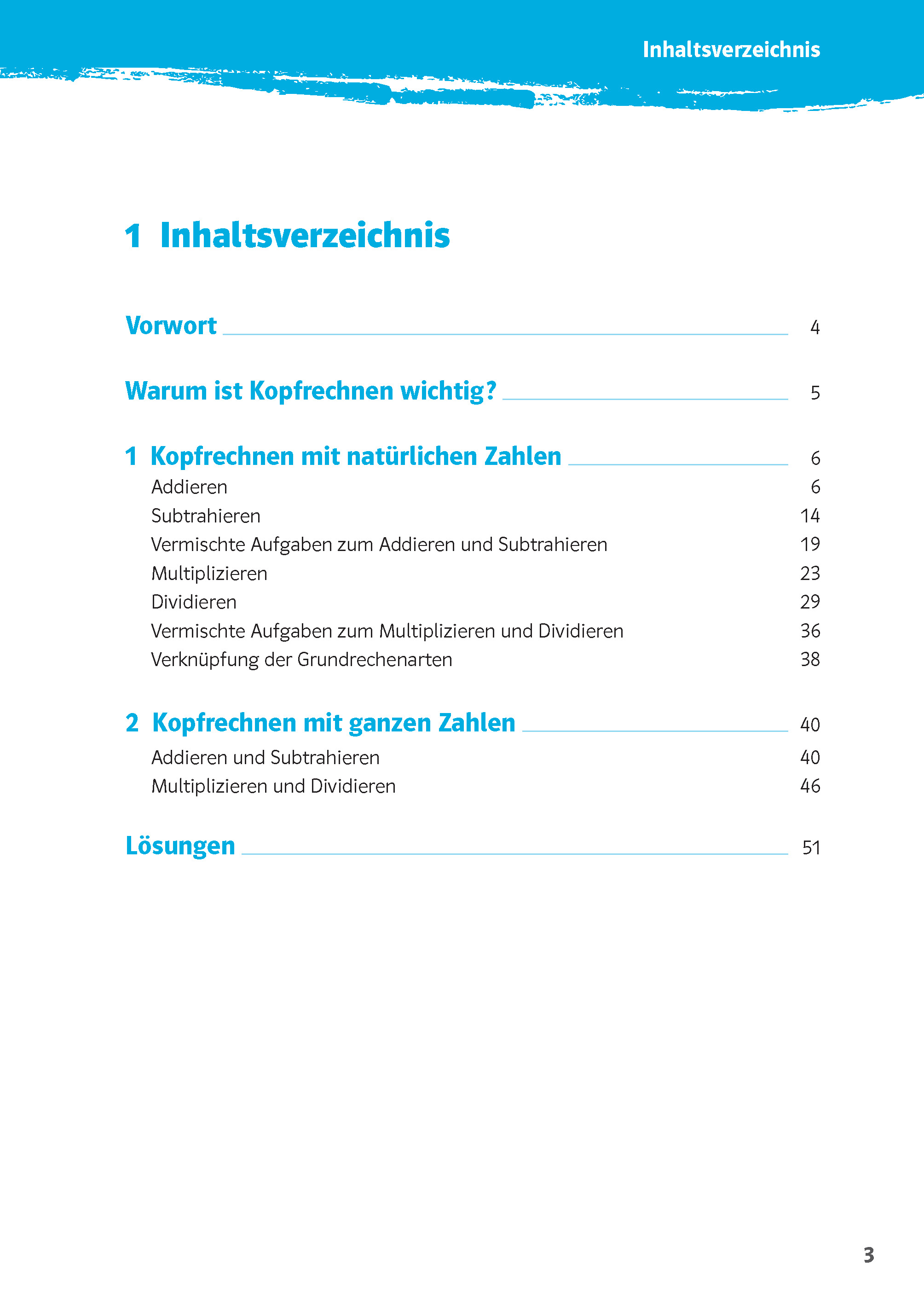 Klett 10-Minuten-Training Mathematik Kopfrechnen 5. Klasse