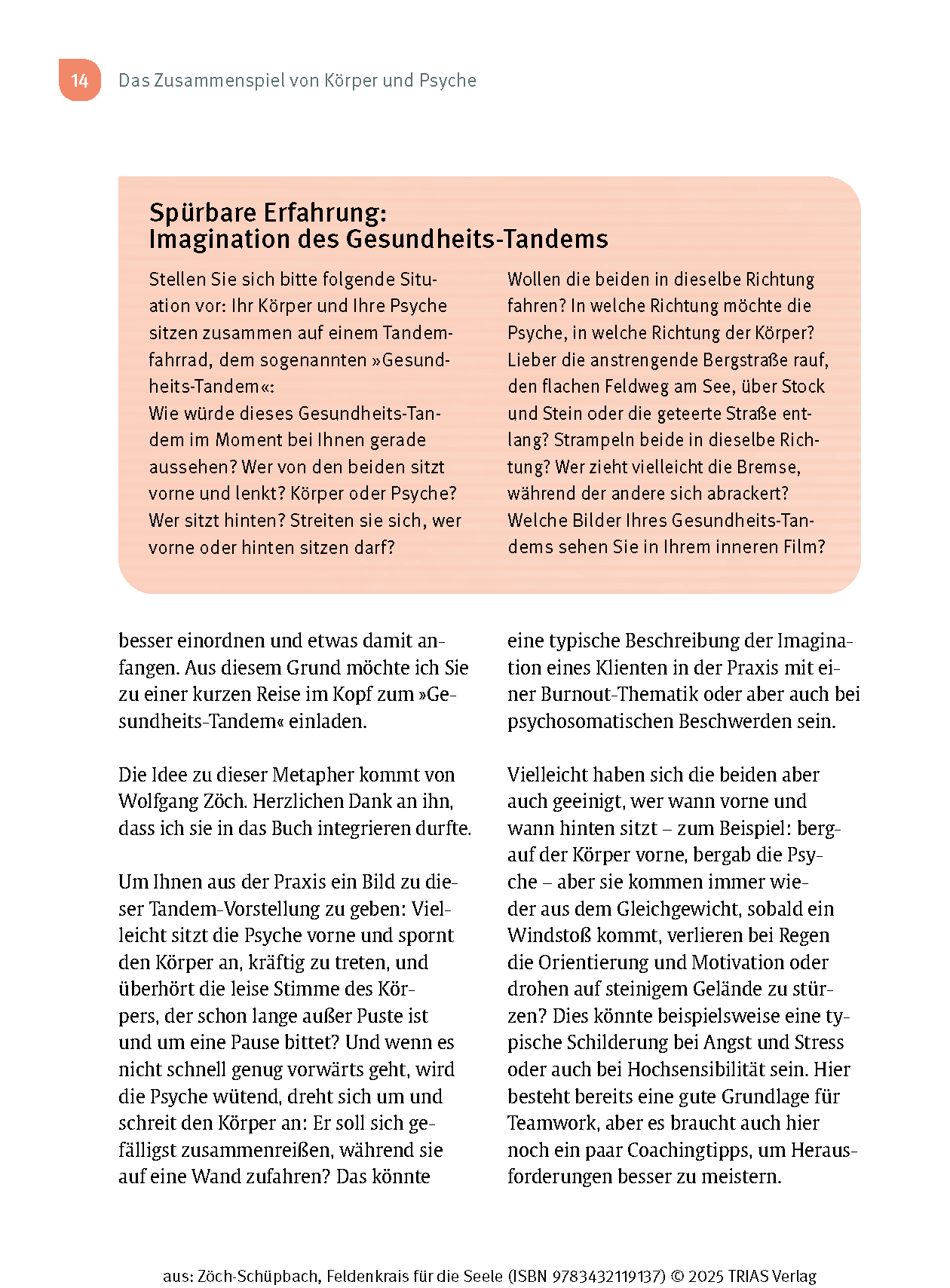 Feldenkrais für die Seele
