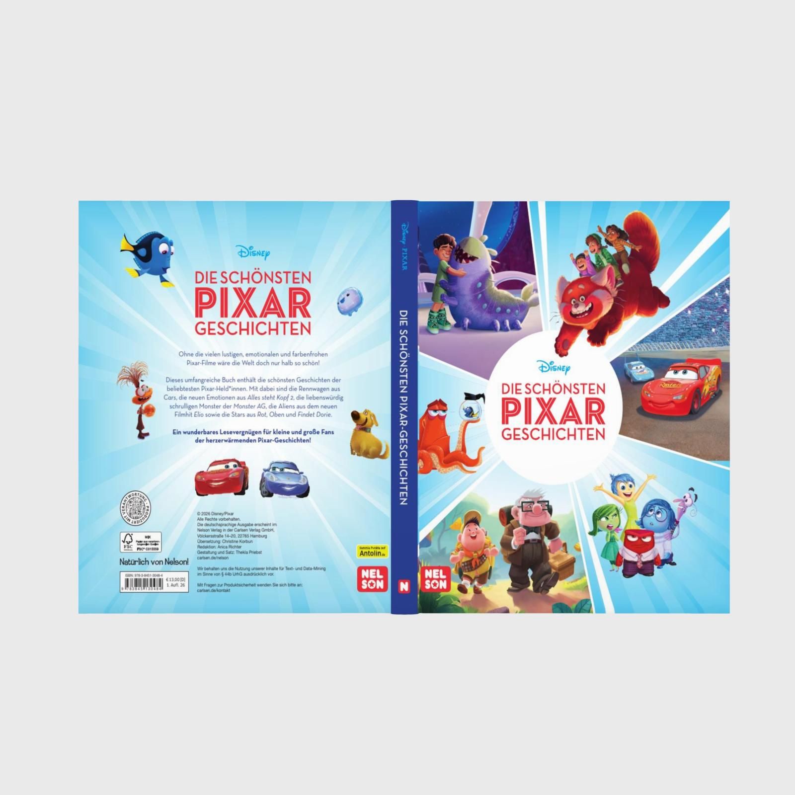 Disney Vorlesebuch: Die schönsten Pixar-Geschichten