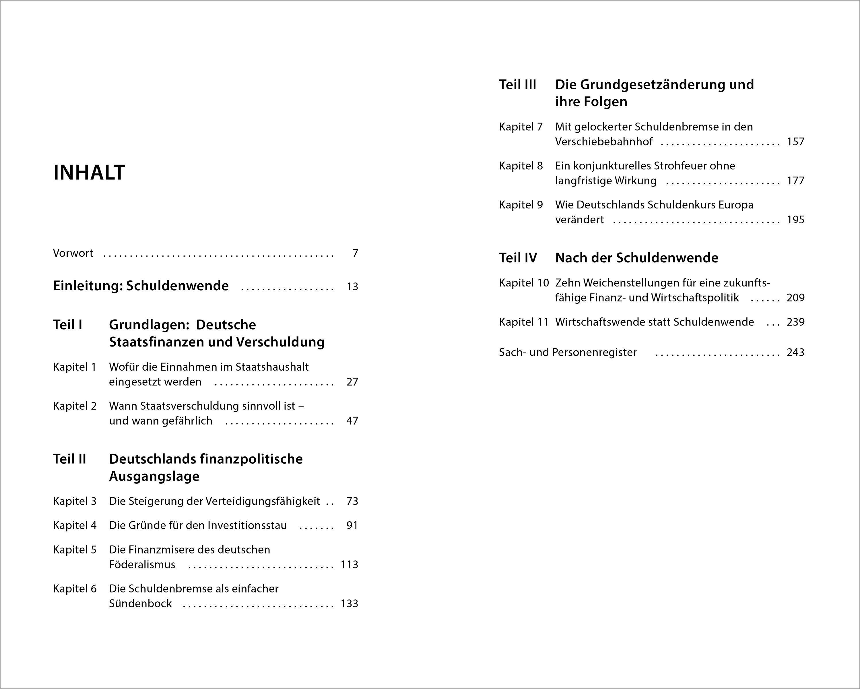 Schuldenwende
