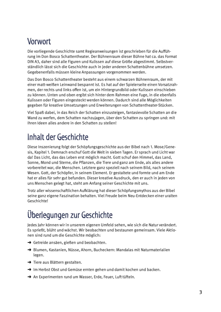 Die Schöpfungsgeschichte