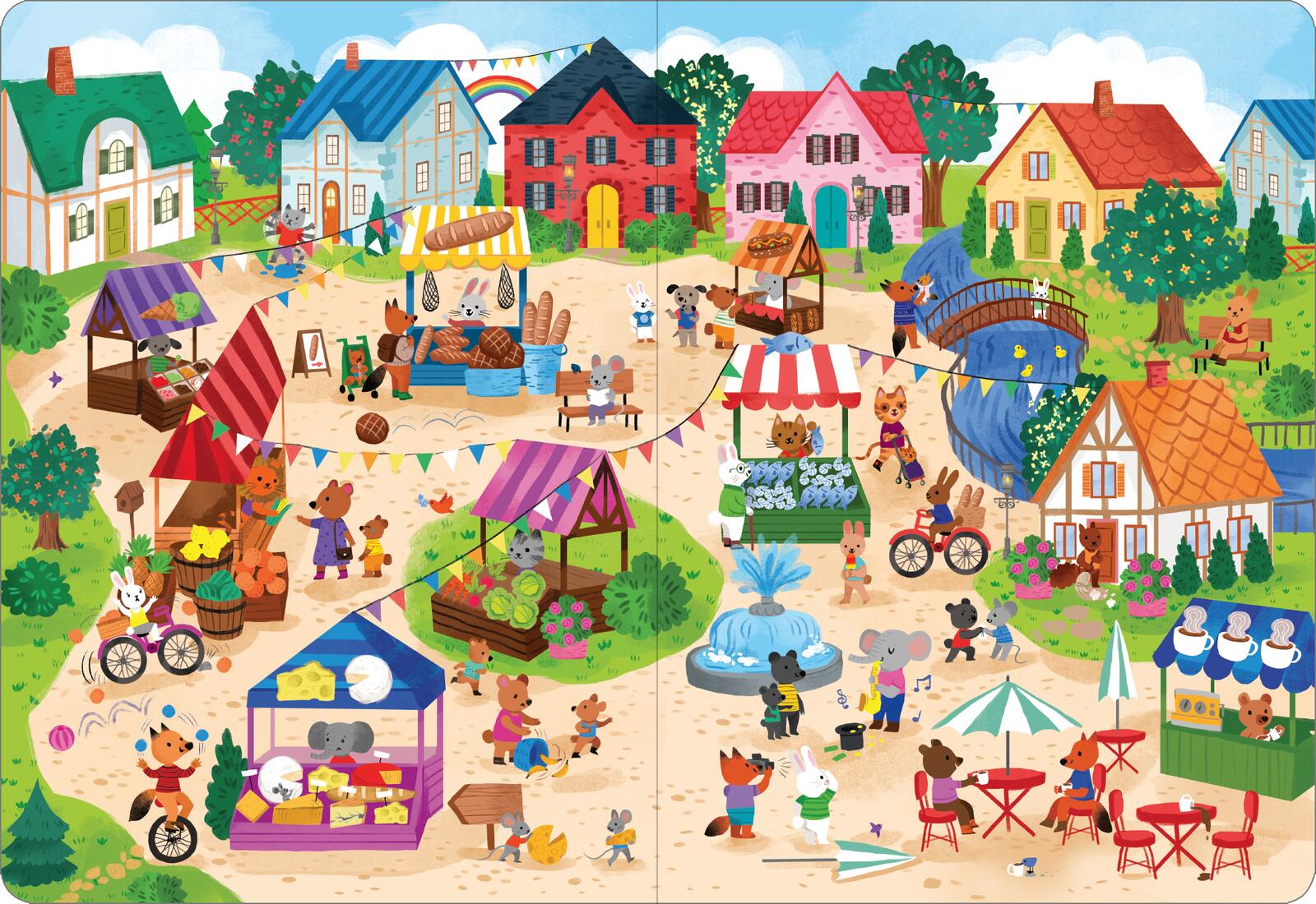 Mein großes Wimmelbuch – Im Frühling
