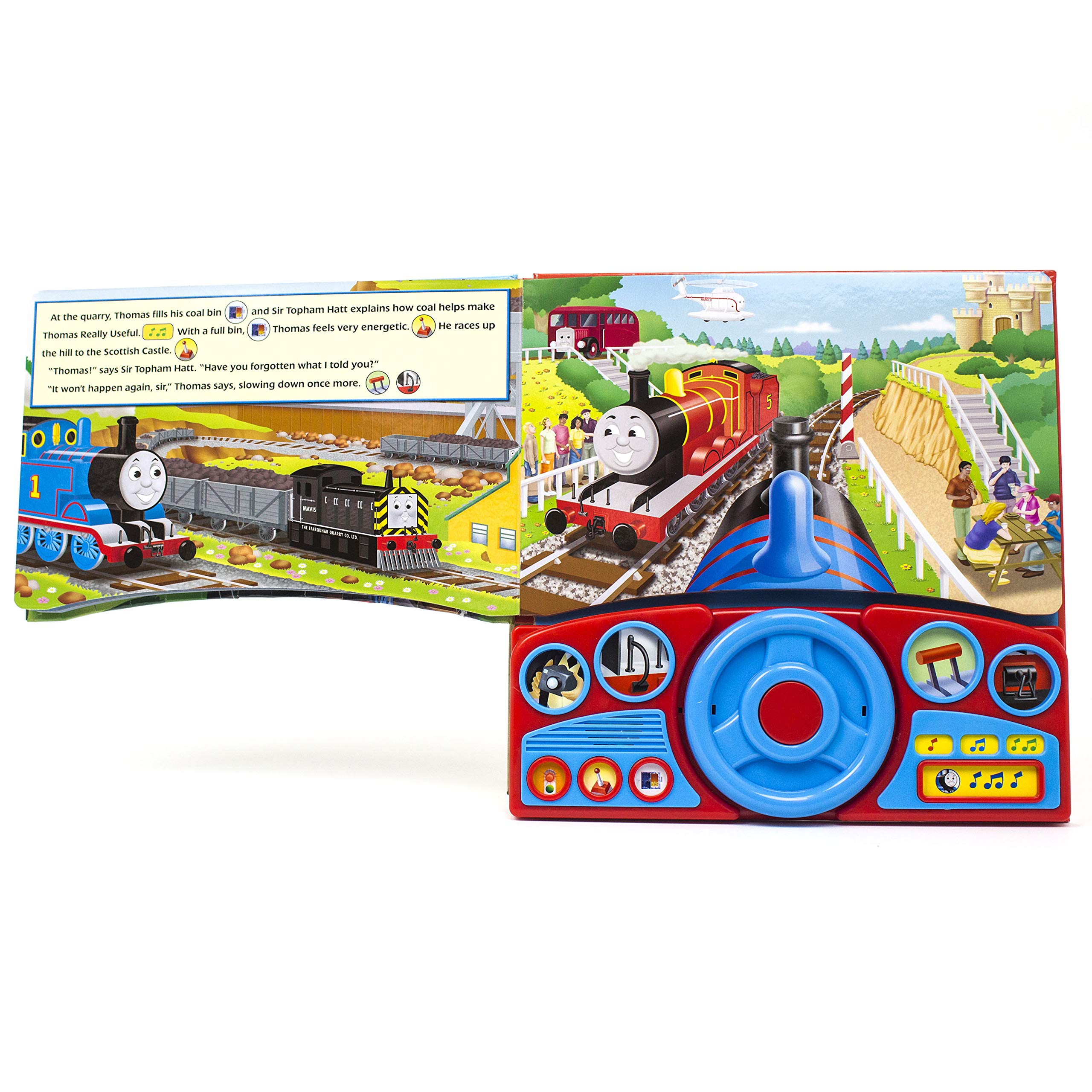 Ride Along with Thomas Steering Wheel Book