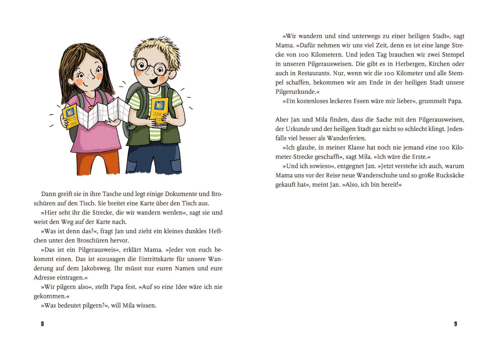 Geheimzeichen Jakobsmuschel
