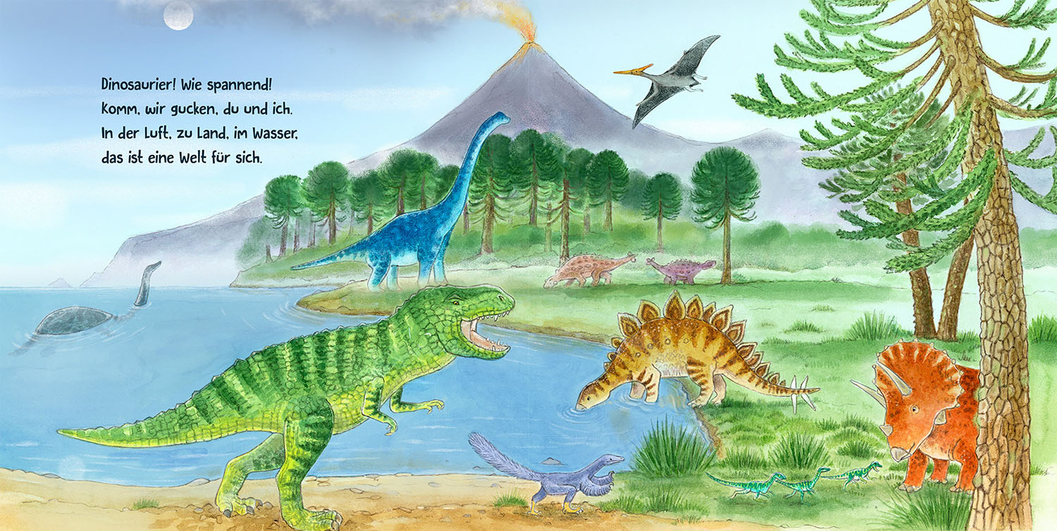 Guck mal die Dinosaurier