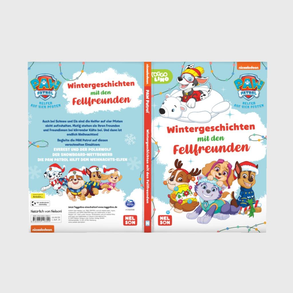 PAW Patrol Geschichtenbuch: Wintergeschichten mit den Fellfreunden