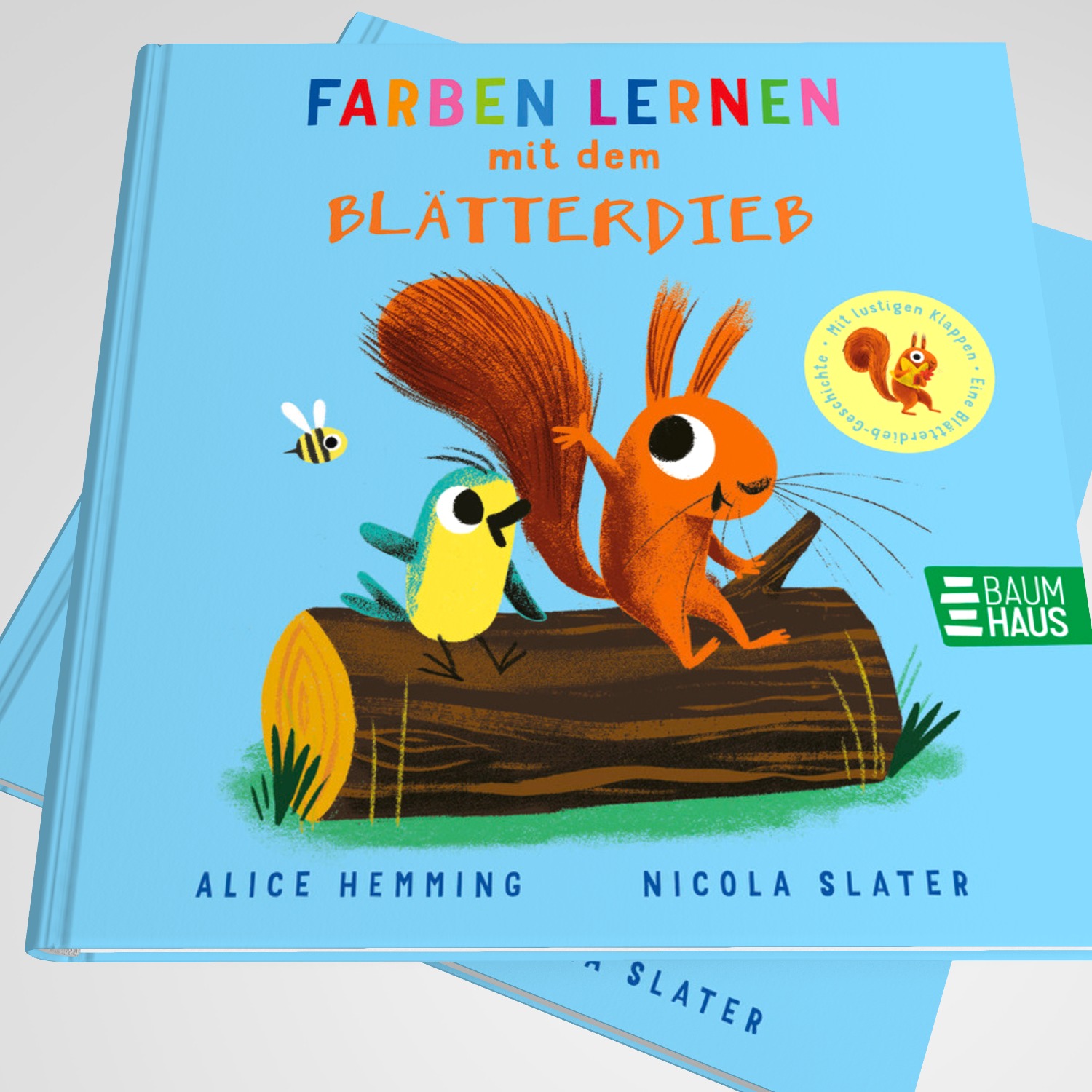 Farben lernen mit dem Blätterdieb