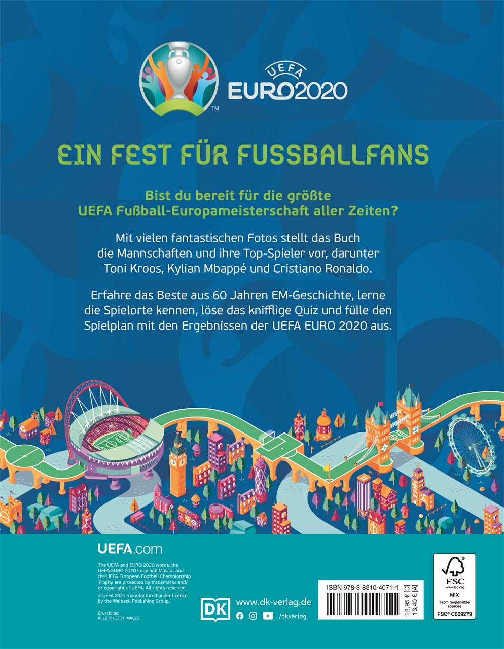 UEFA Euro 2020: Das offizielle Buch zur EM