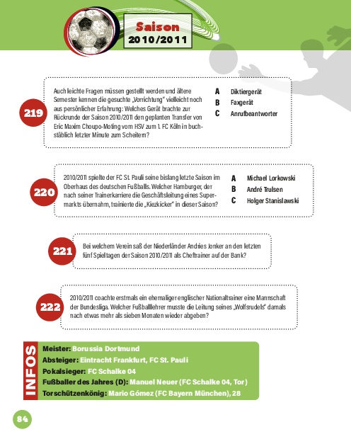 Quiz dich schlau: Das ultimative Bundesliga Fan-Quiz