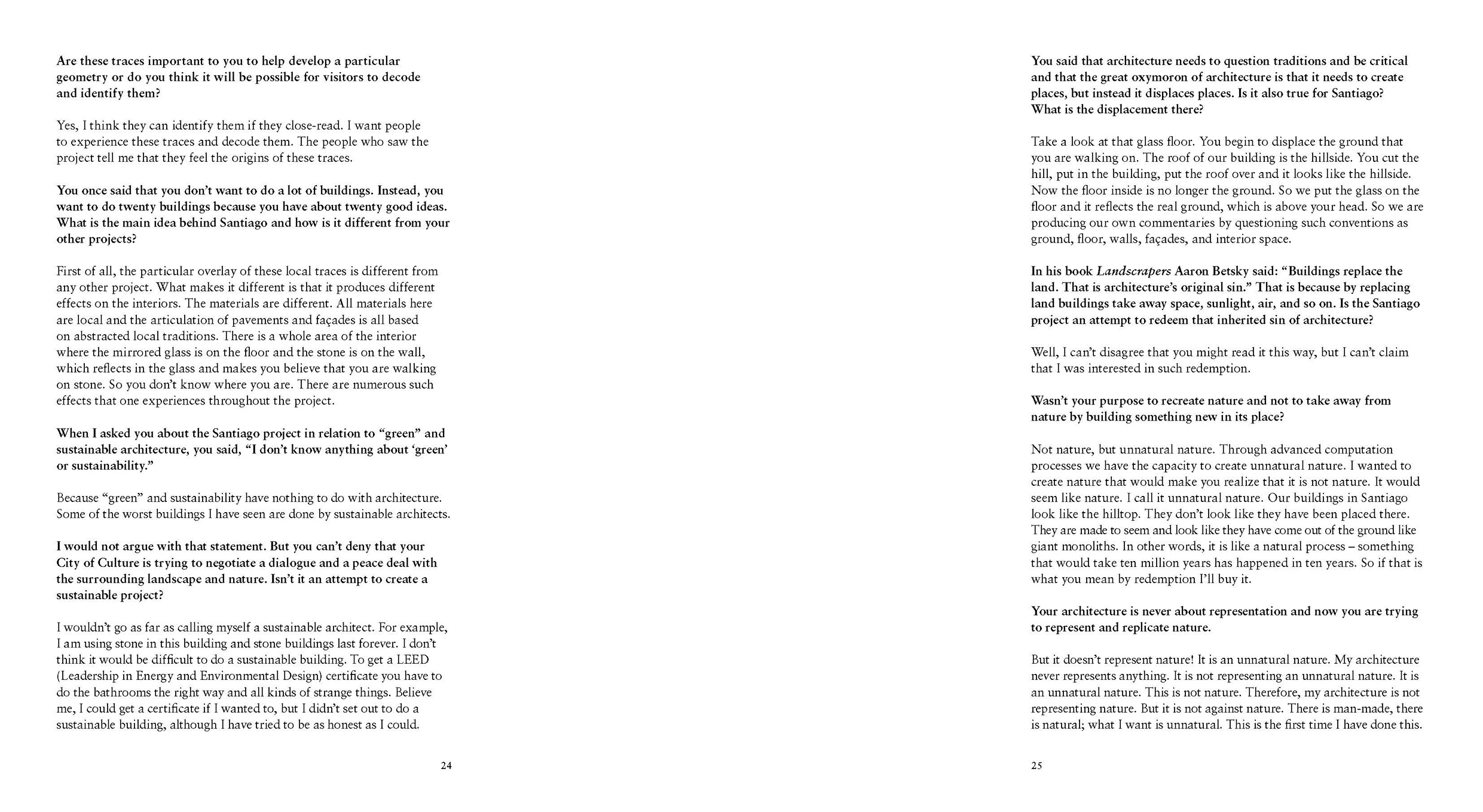Conversations with Peter Eisenman