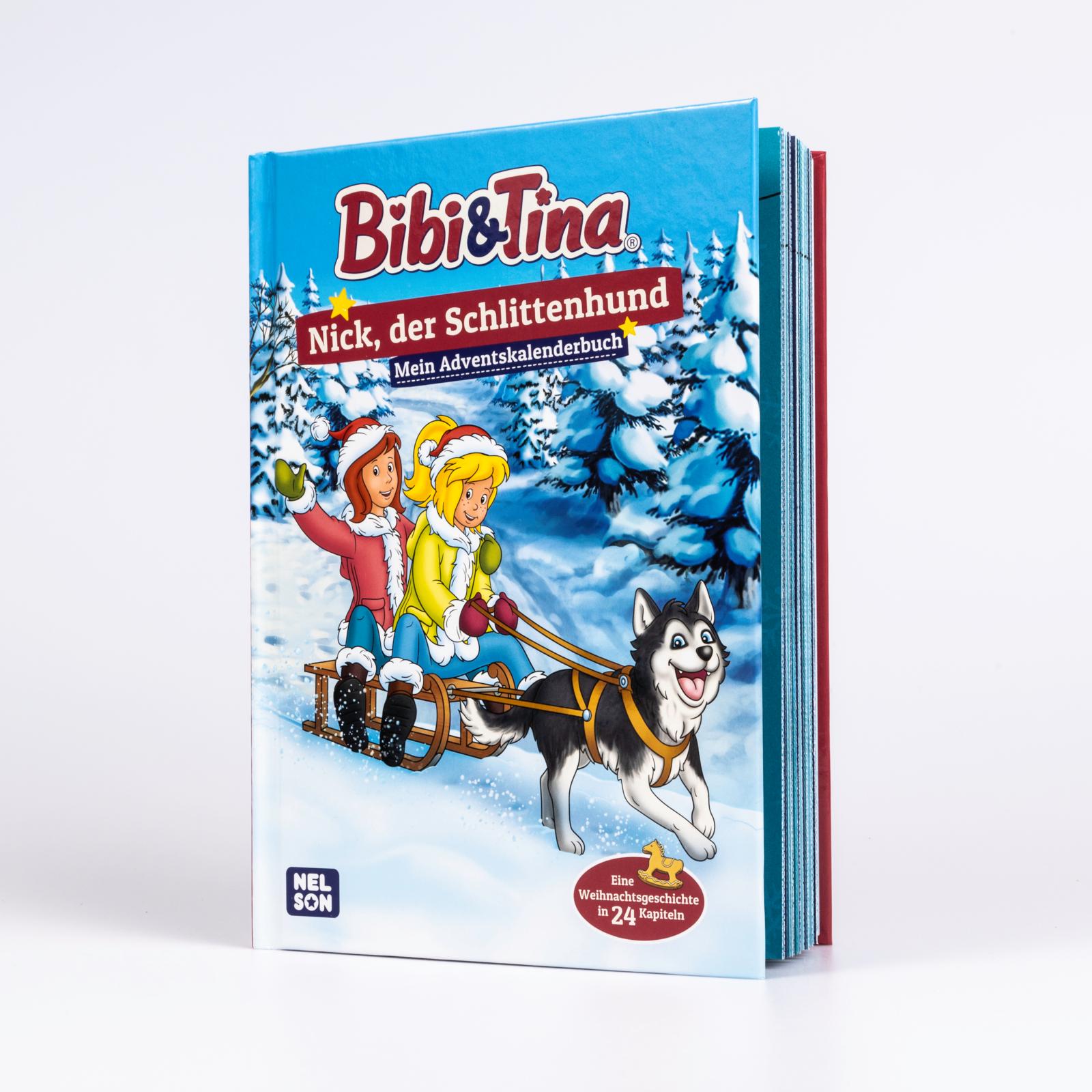 Bibi & Tina: Nick, der Schlittenhund: Mein Adventskalenderbuch