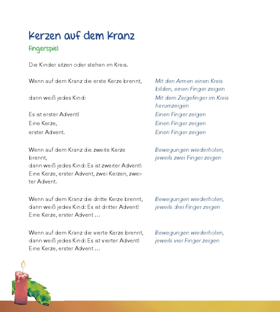 Advent und Weihnachten feiern in der Kita, m. Audio-CD