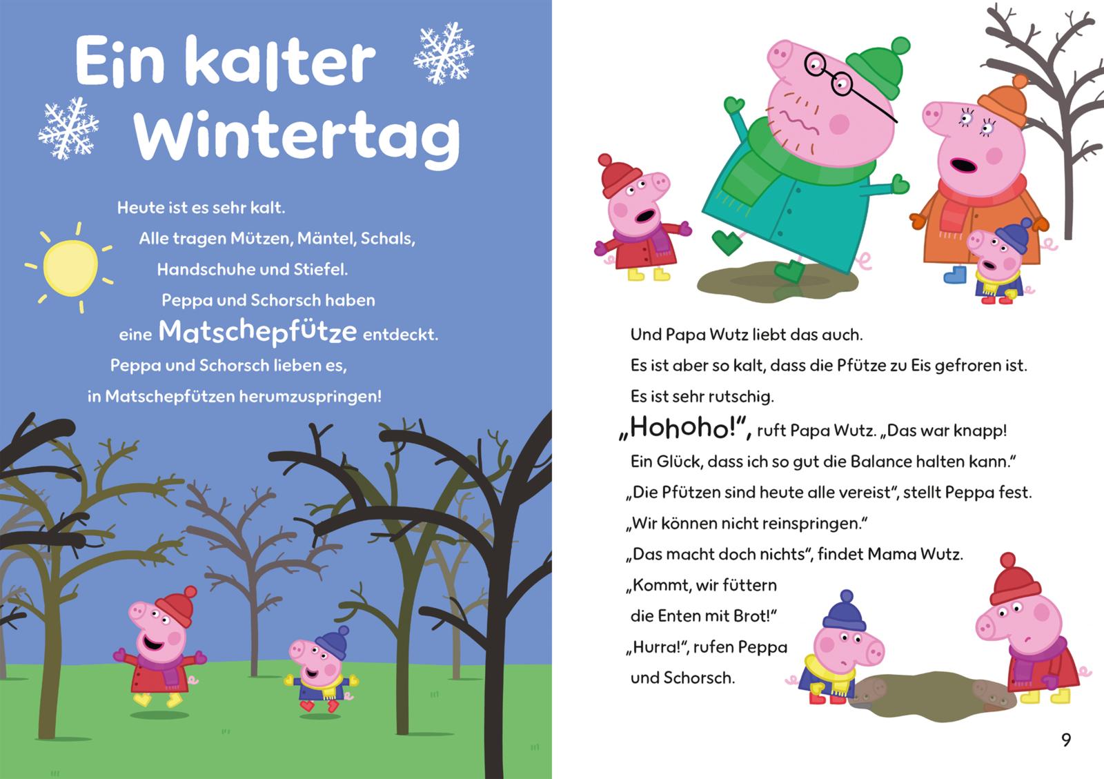 Peppa Wutz Gutenachtgeschichten: Wintergeschichten zum Vorlesen