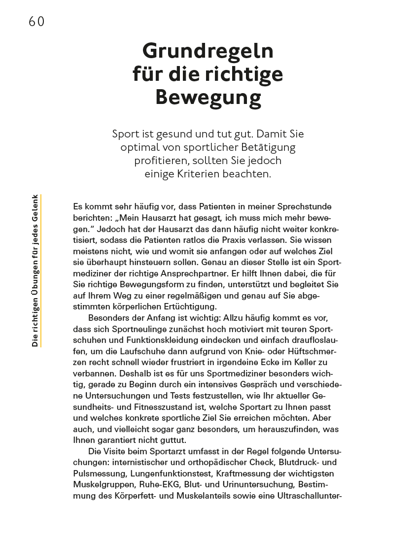 Fitte und starke Gelenke