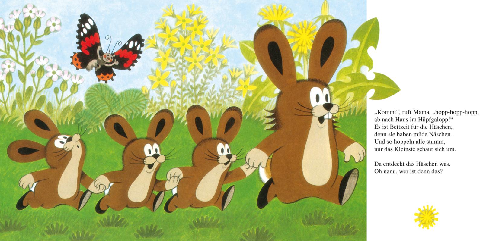 Der kleine Maulwurf rettet das Häschen