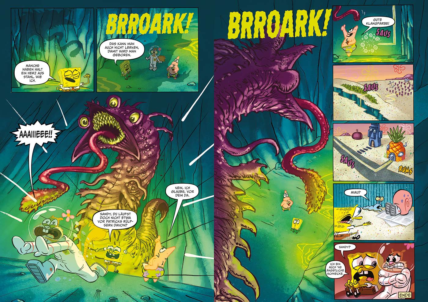 Spongebob Comics - Schauriges aus der Ananas