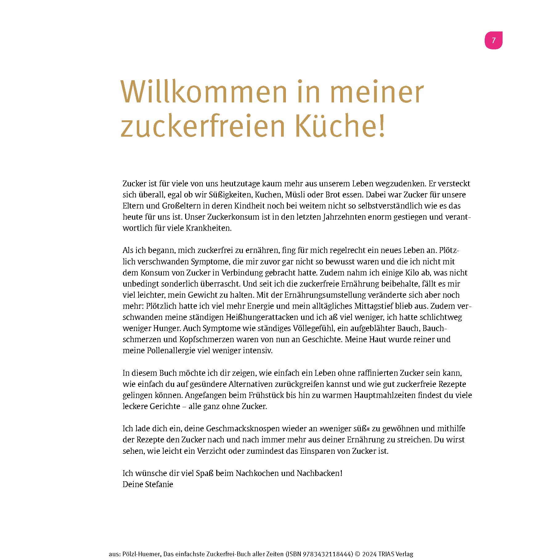 Das einfachste Zuckerfrei-Buch aller Zeiten