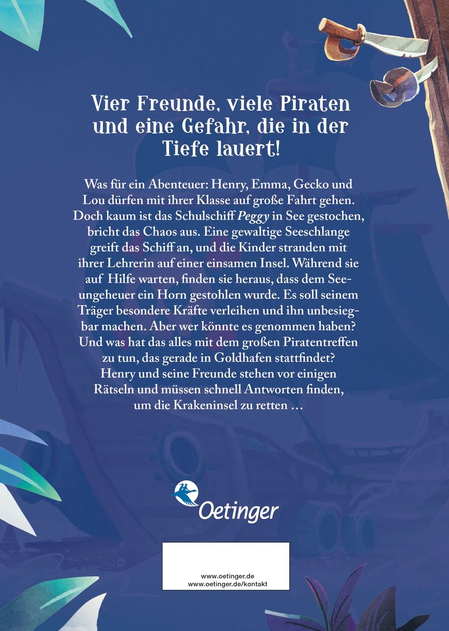 Die Krakeninsel 2. Achtung, Seeungeheuer!