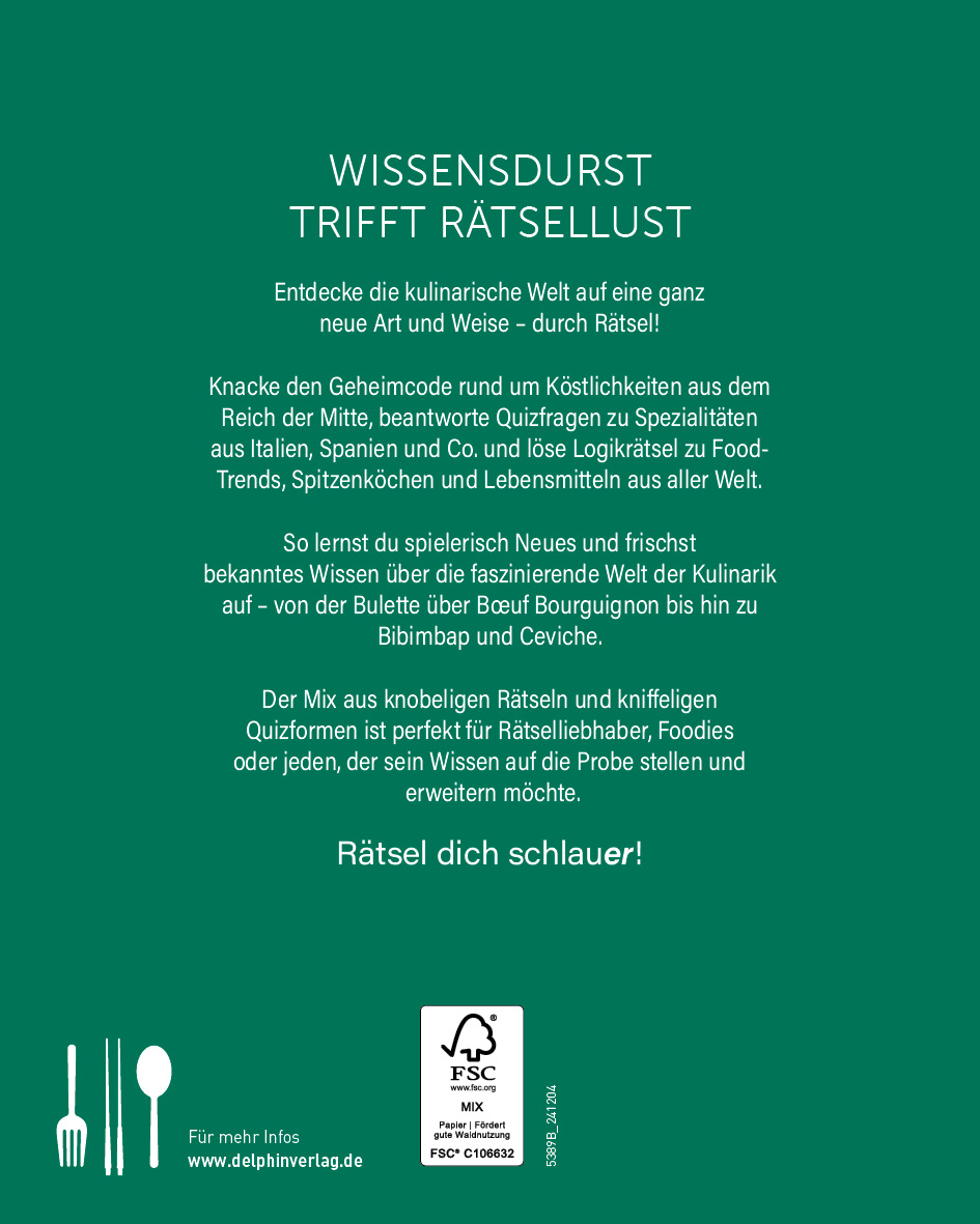 Küchen der Welt I Wissen in Rätseln