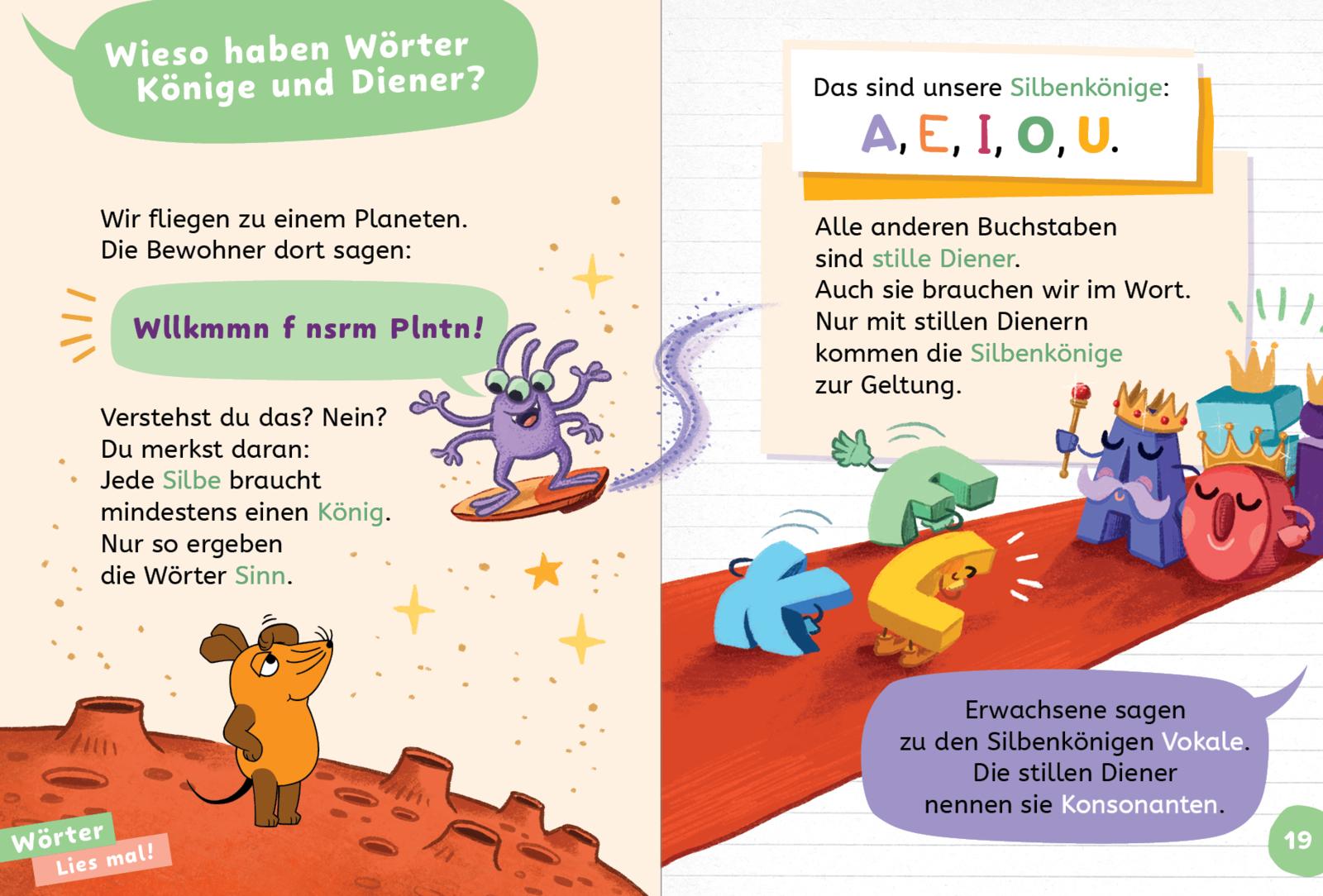 Frag doch mal ... die Maus: Wissen zum Schulstart: Deutsch