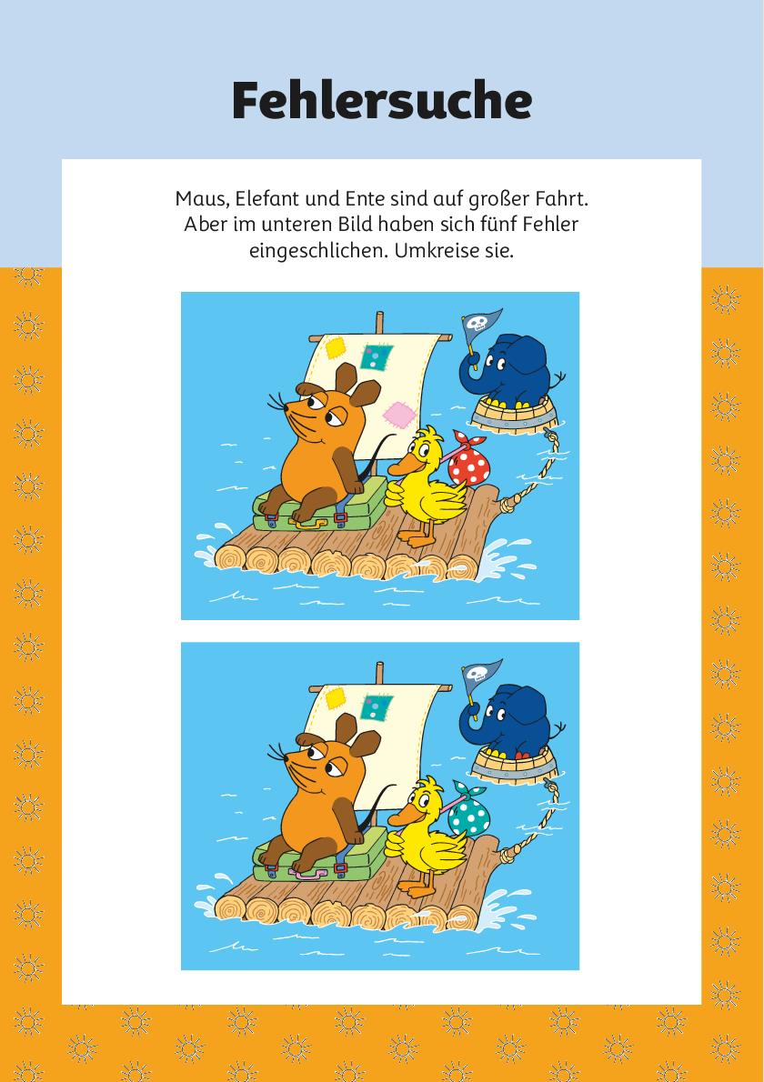 Bunte Rätsel mit der Maus