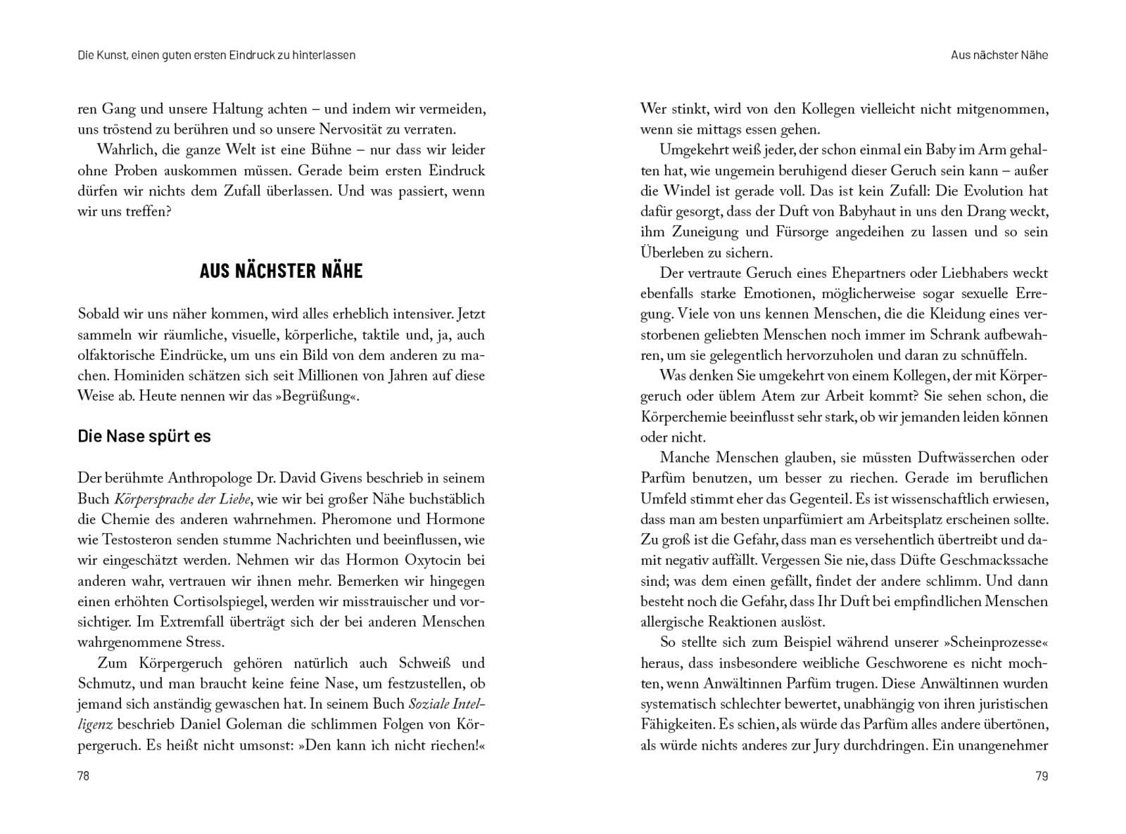 Gesten, Blicke, Emotionen – Menschen lesen und für sich gewinnen