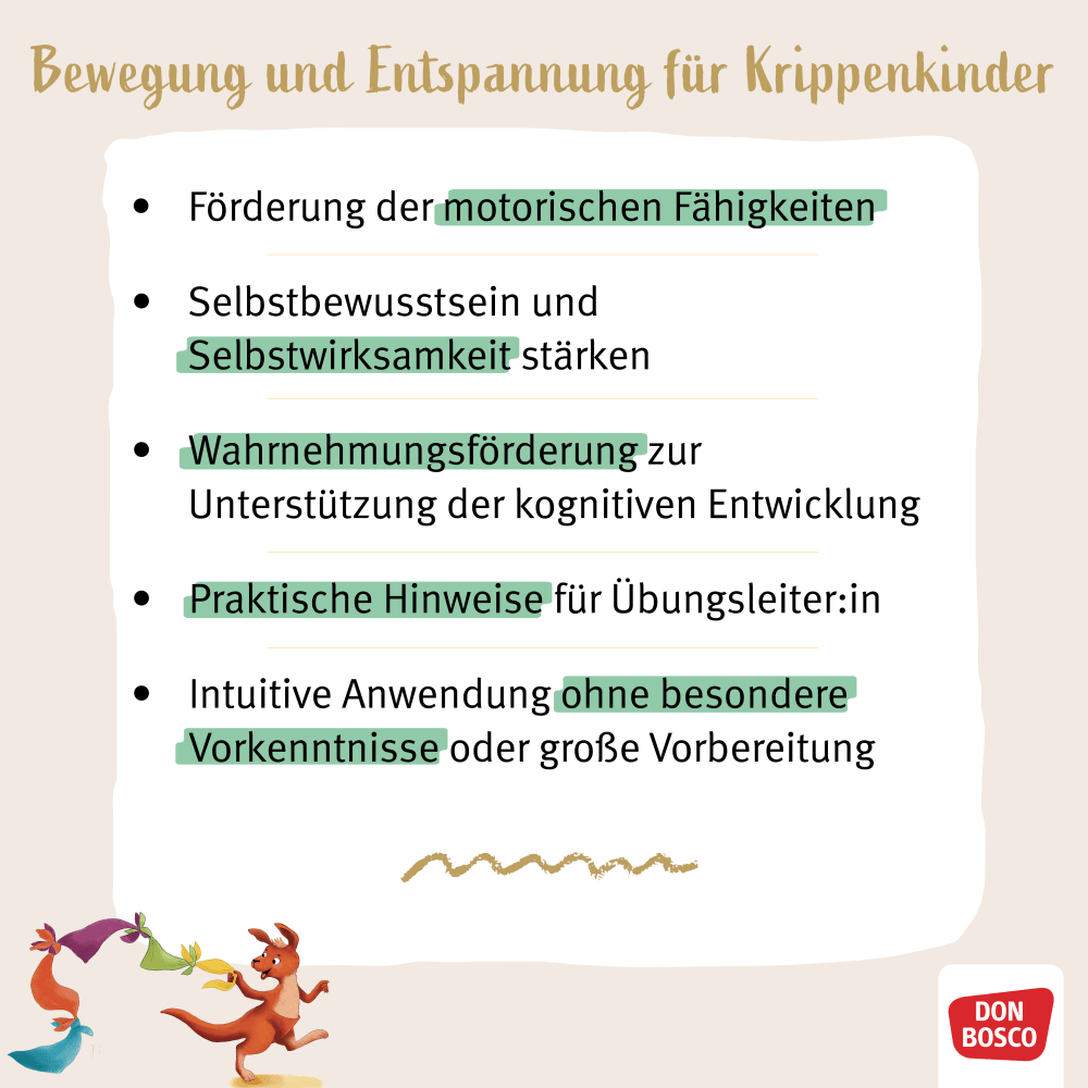 Sinnesförderung und Achtsamkeit für Krippenkinder