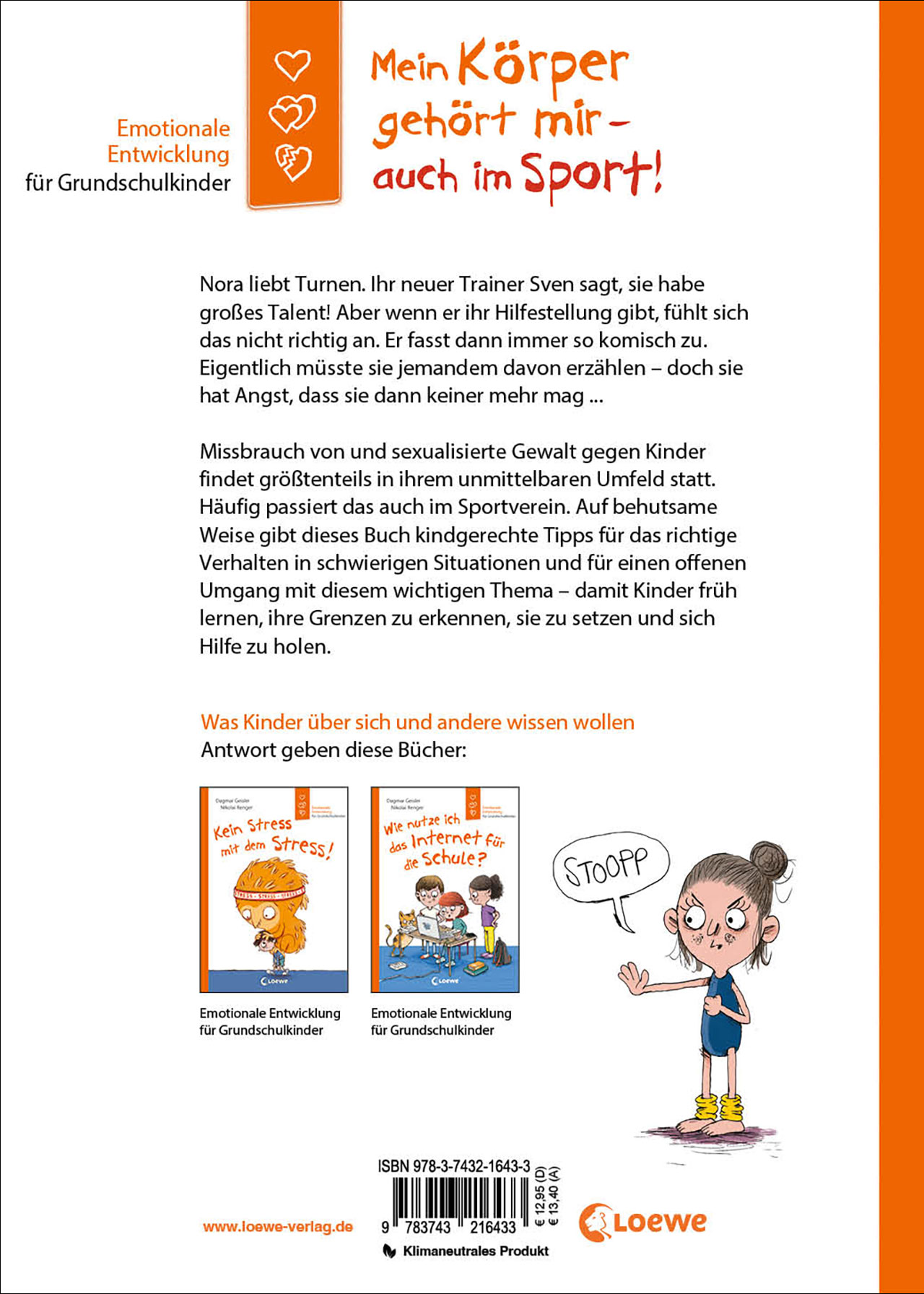 Mein Körper gehört mir - auch im Sport! (Starke Kinder, glückliche Eltern)