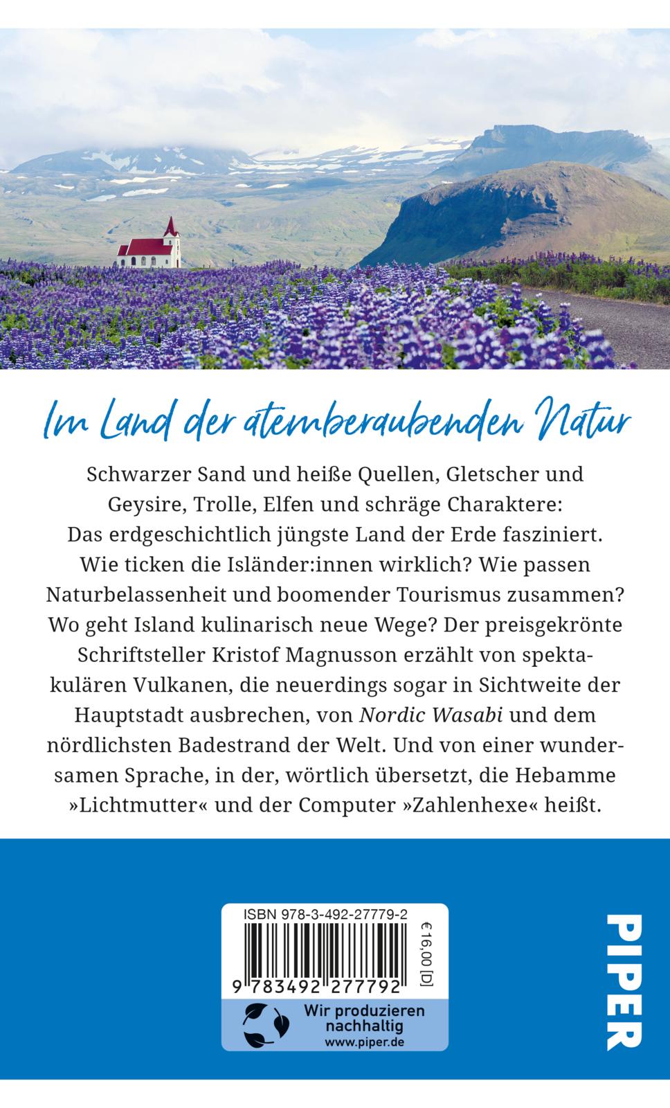 Gebrauchsanweisung für Island
